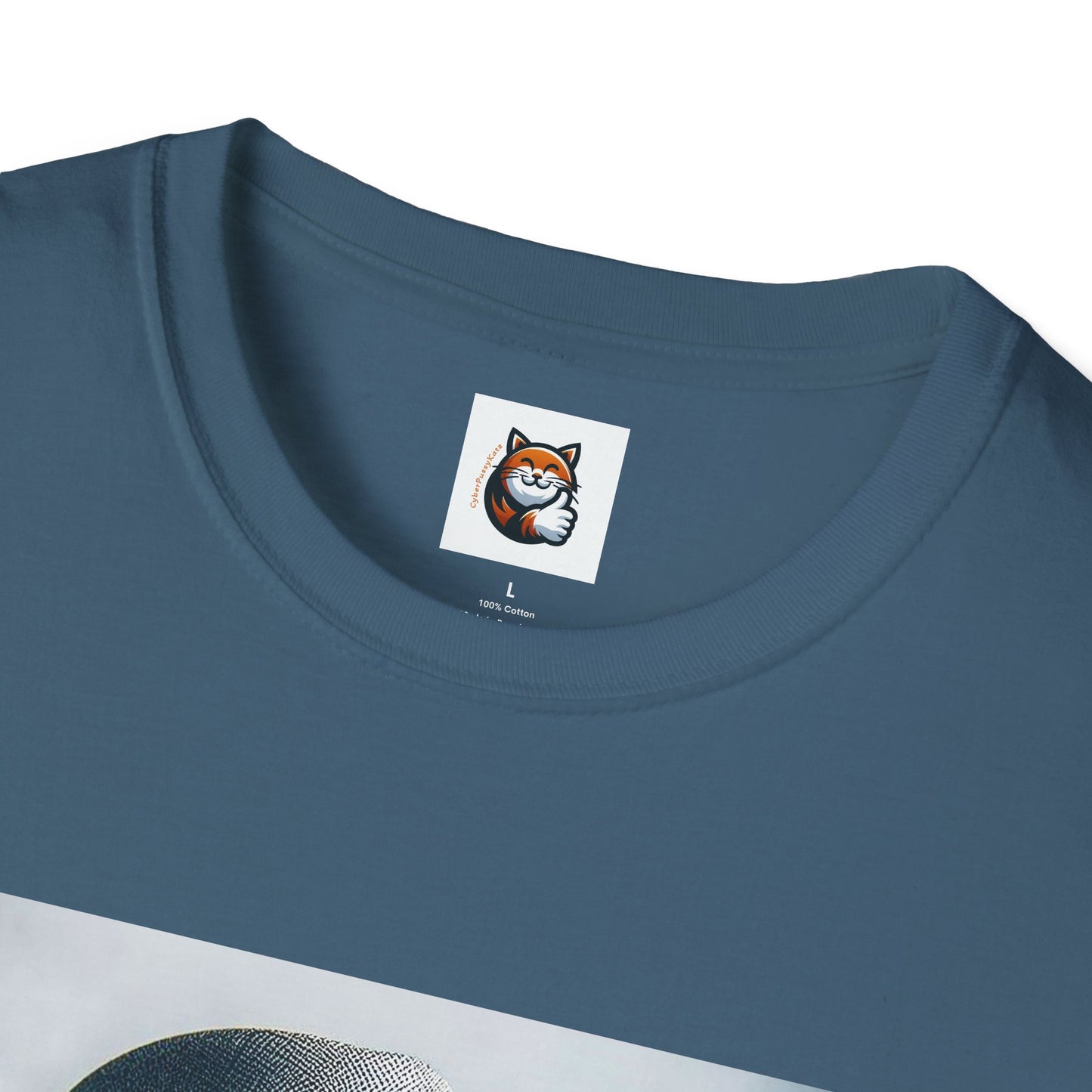 British Shorthair hat and bow Softstyle T-Shirt