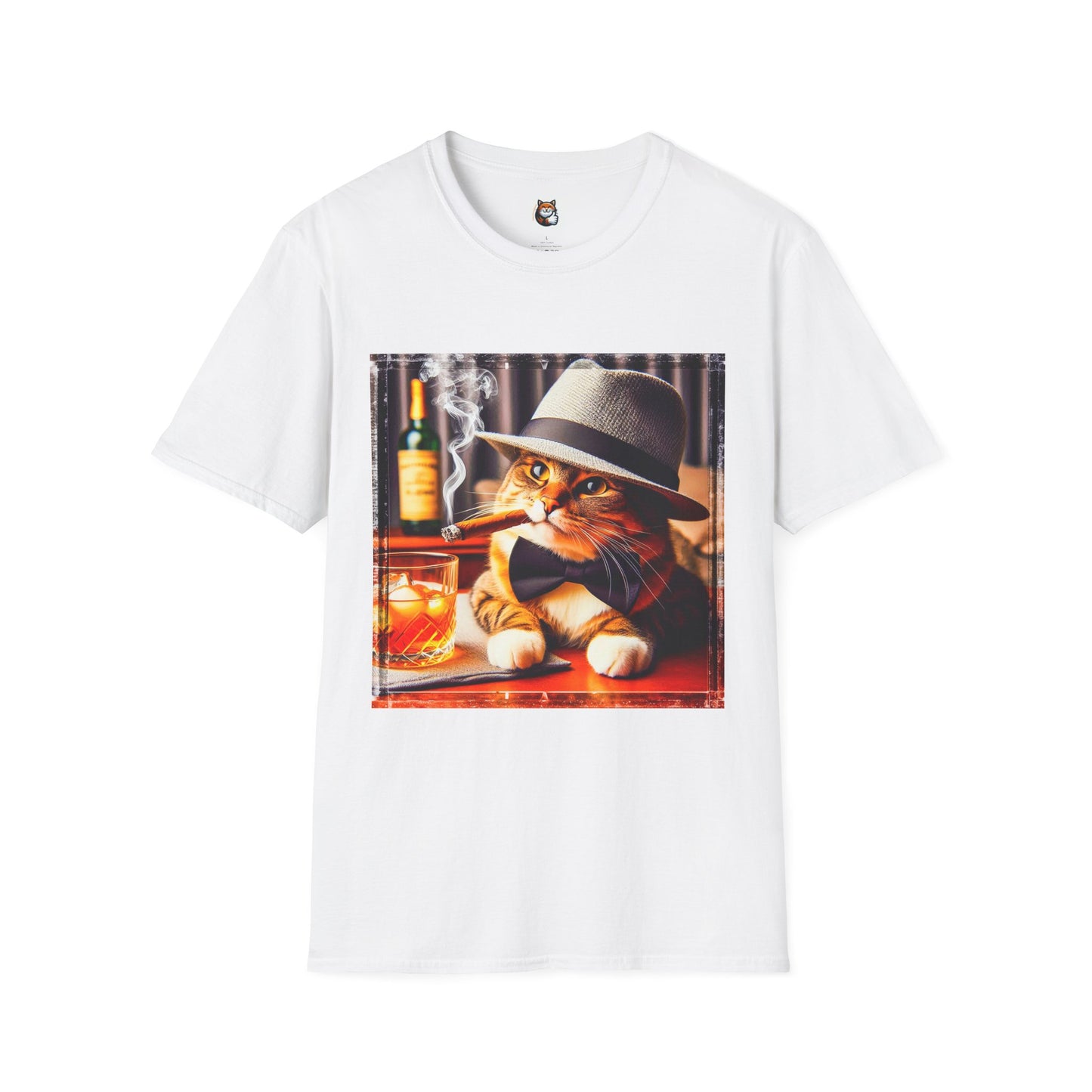 Domestic Cat Unisex Softstyle T-Shirt