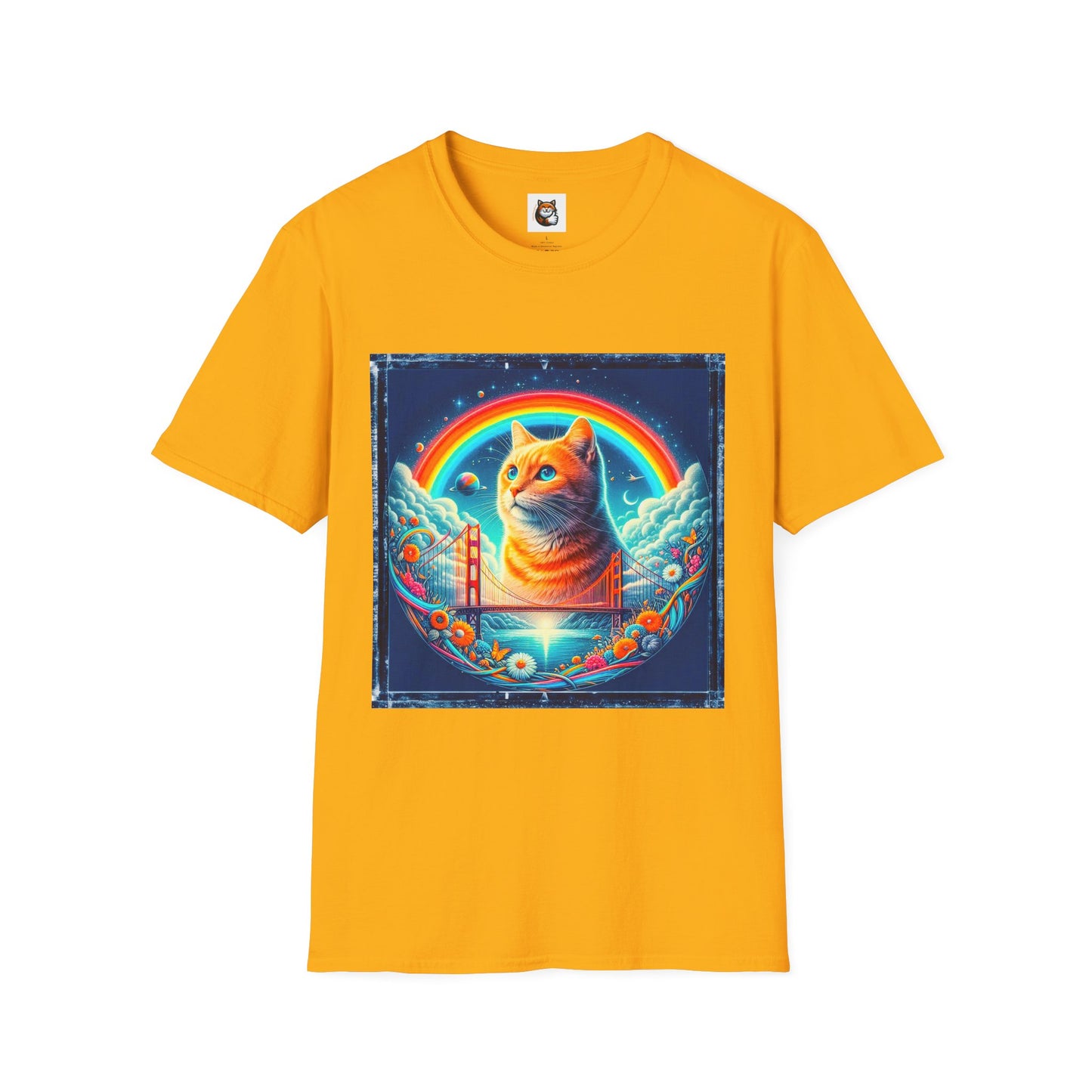 Domestic Cat Unisex Softstyle T-Shirt