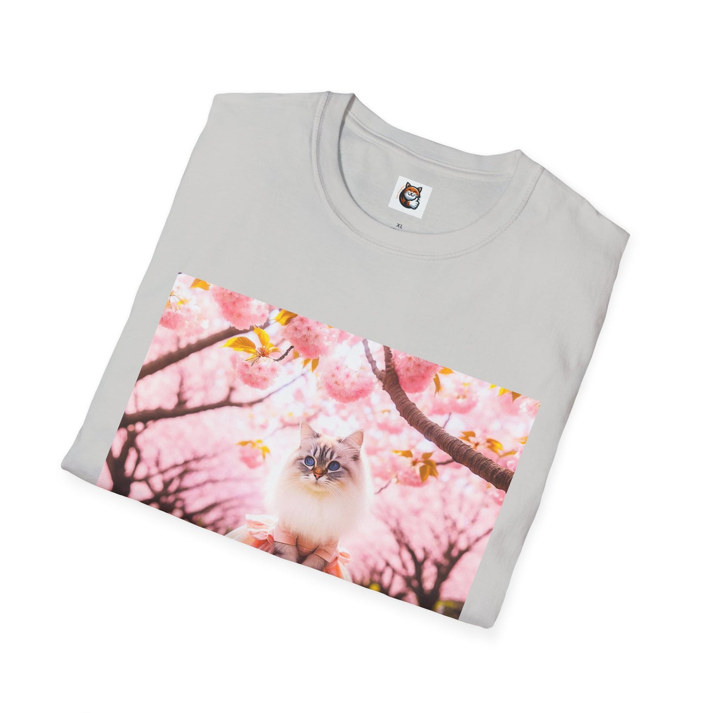 Siberian Cat pink dress shirt