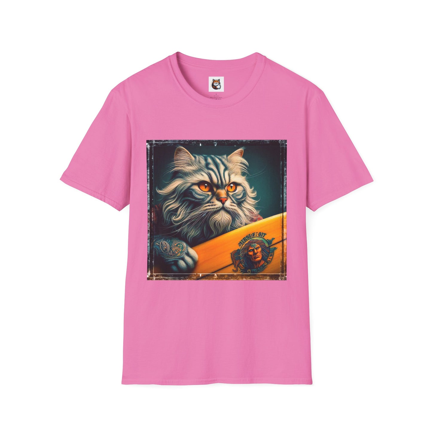 Persian Cat Unisex Softstyle T-Shirt