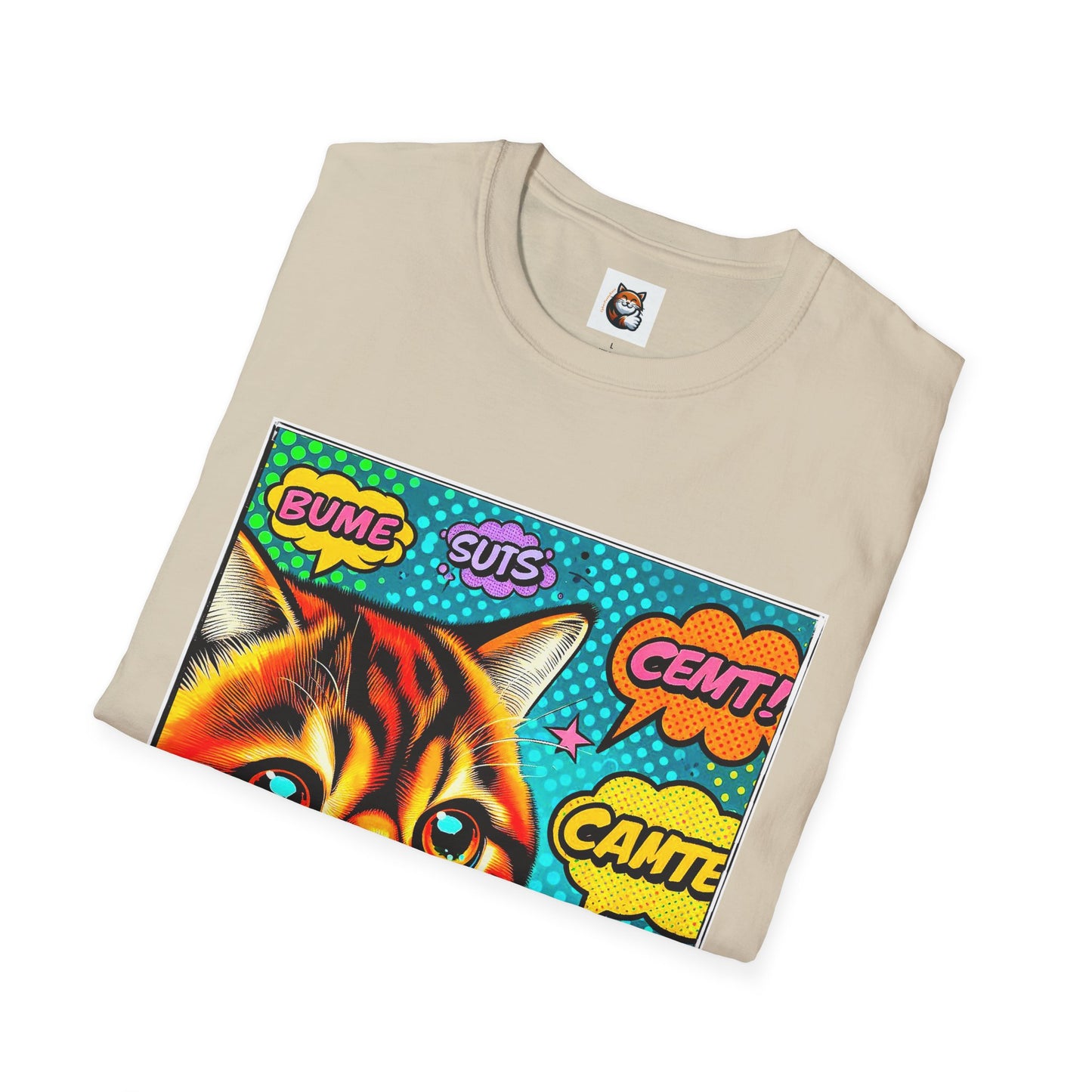 Exotic Shorthair Cat Unisex Softstyle T-Shirt