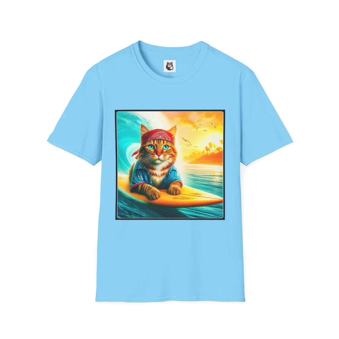 Domestic Cat Unisex Softstyle T-Shirt