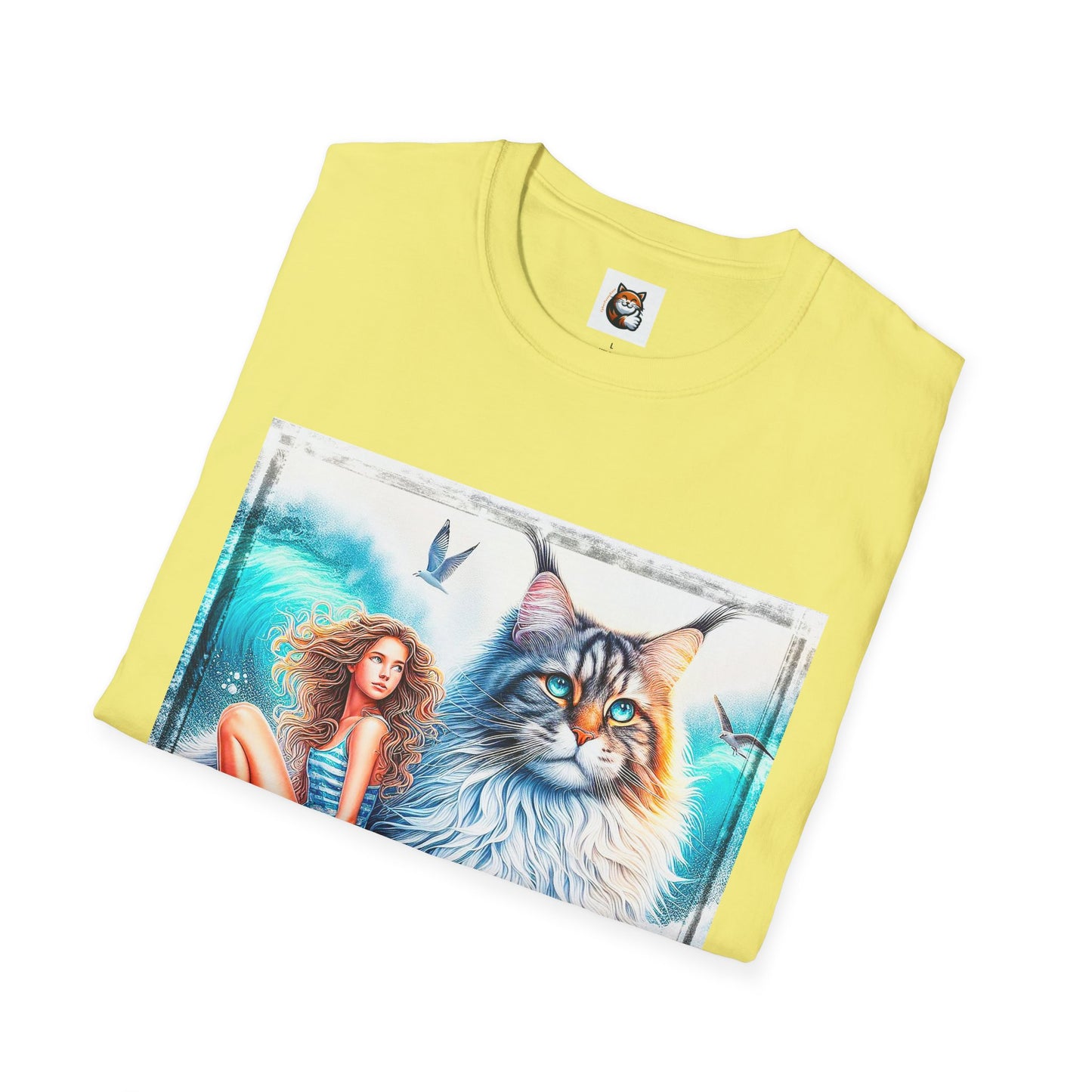 Maine Coon Unisex Softstyle T-Shirt