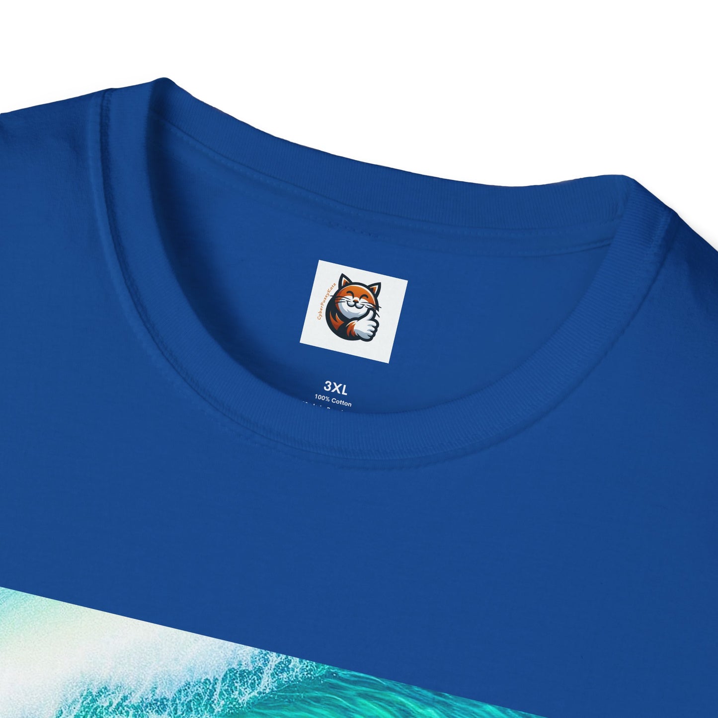 Siberian Cat surfs up shirt