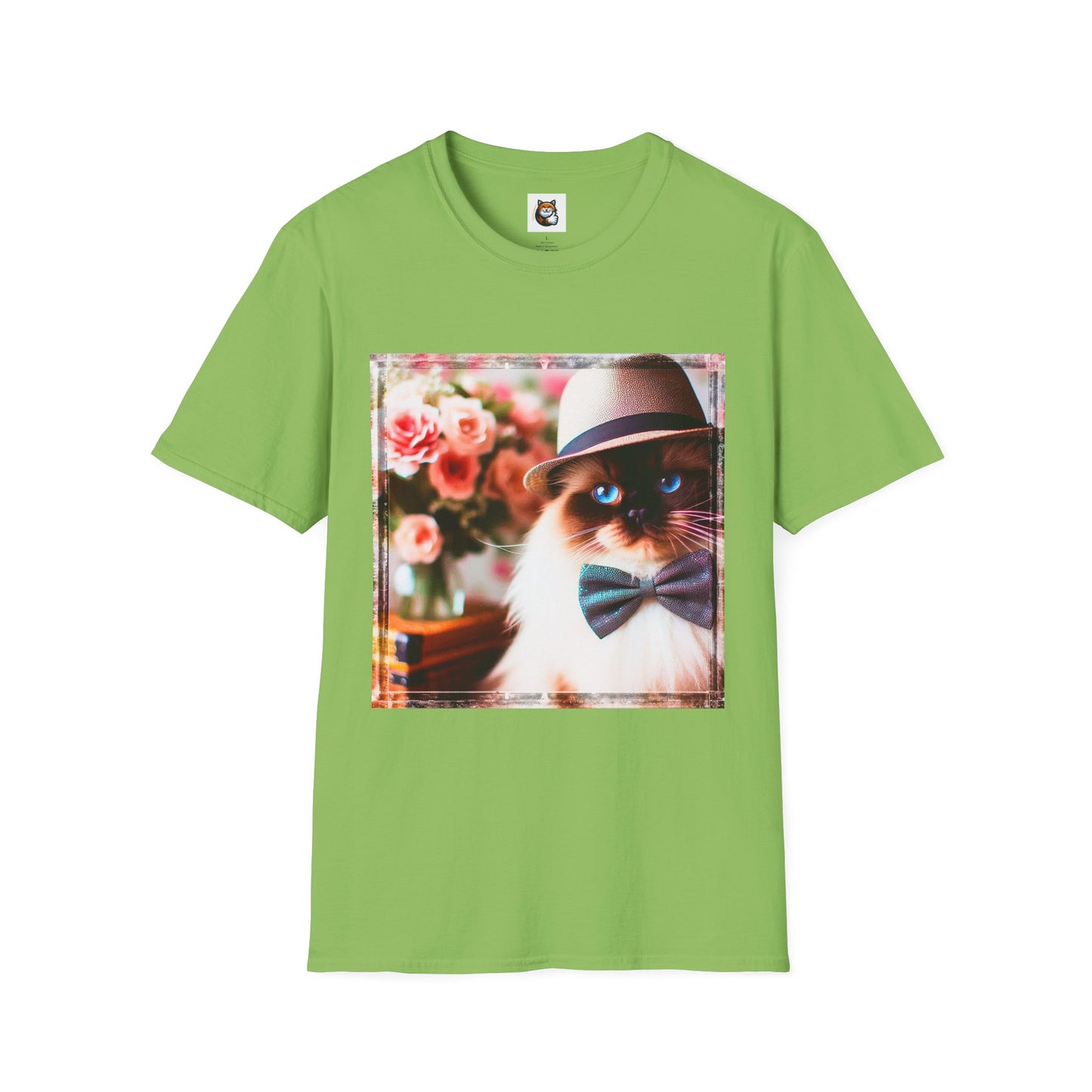Ragdoll Unisex bow tie and hat T-Shirt