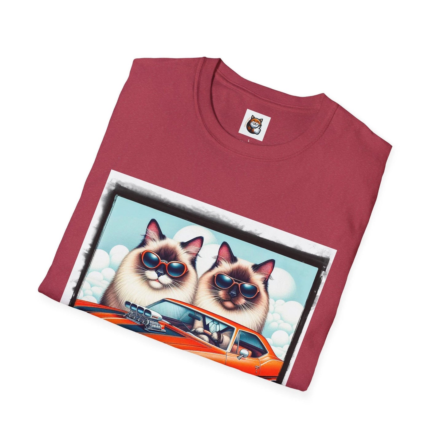 Wacky Birman Unisex Softstyle T-Shirt by Printify