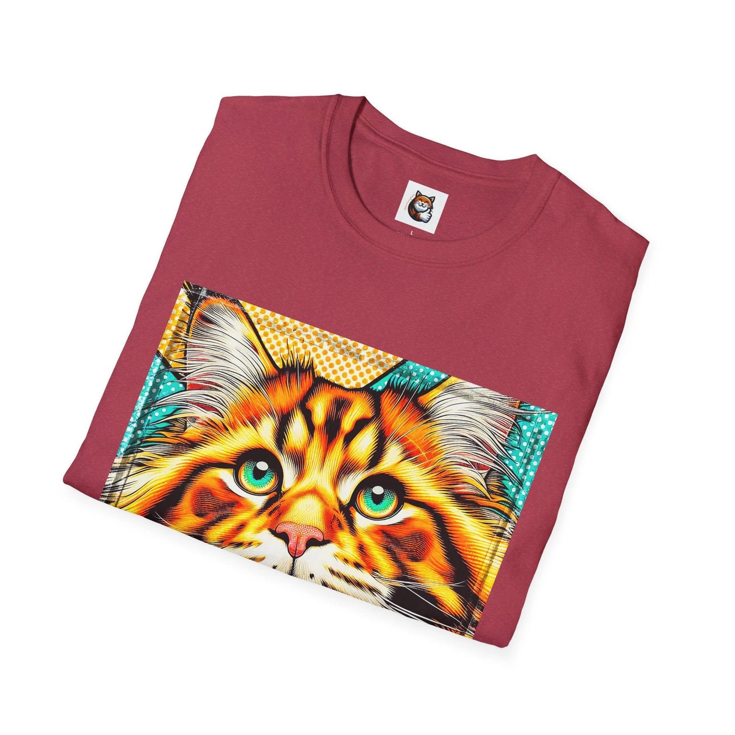Maine Coon Unisex Softstyle T-Shirt by Printify