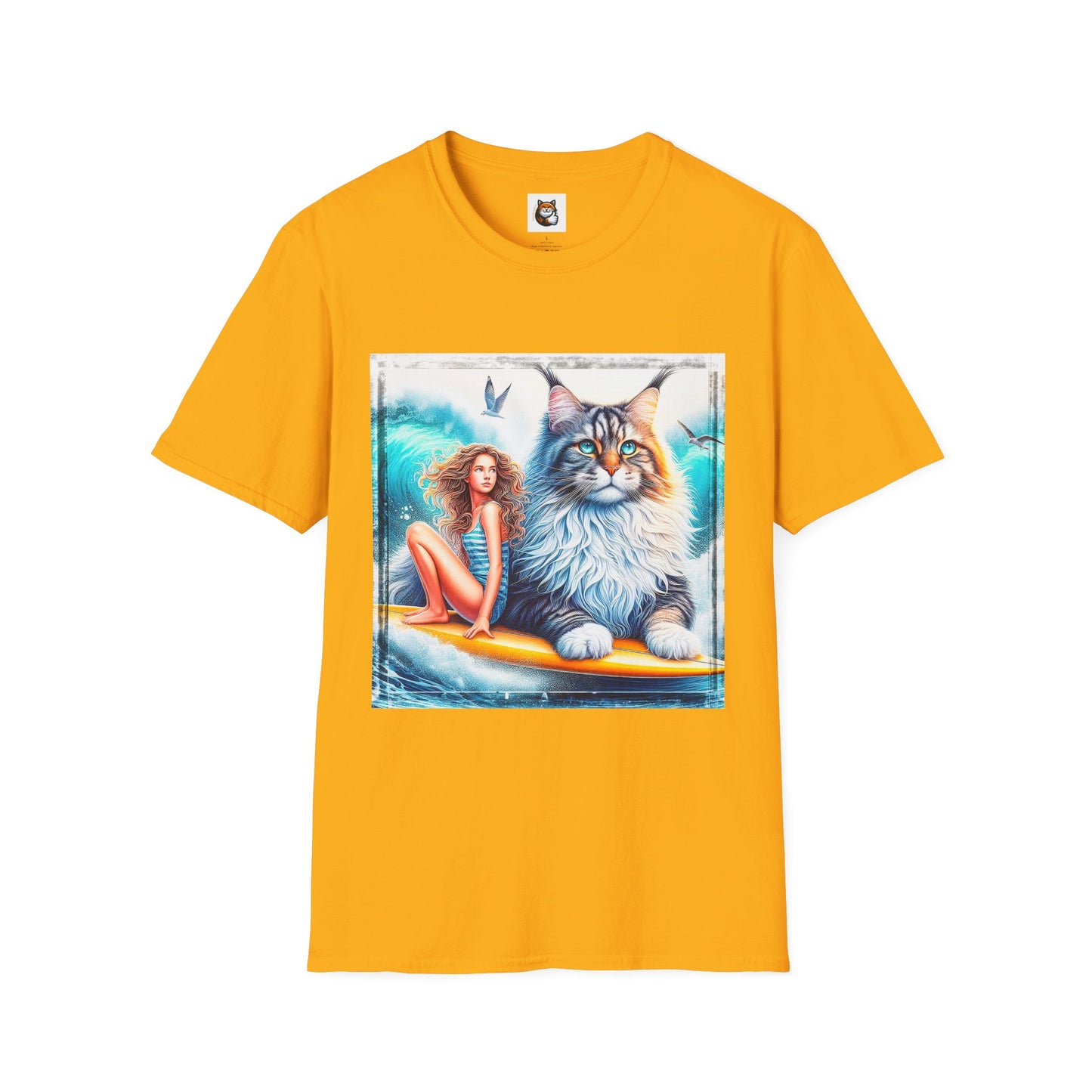 Maine Coon Unisex Softstyle T-Shirt
