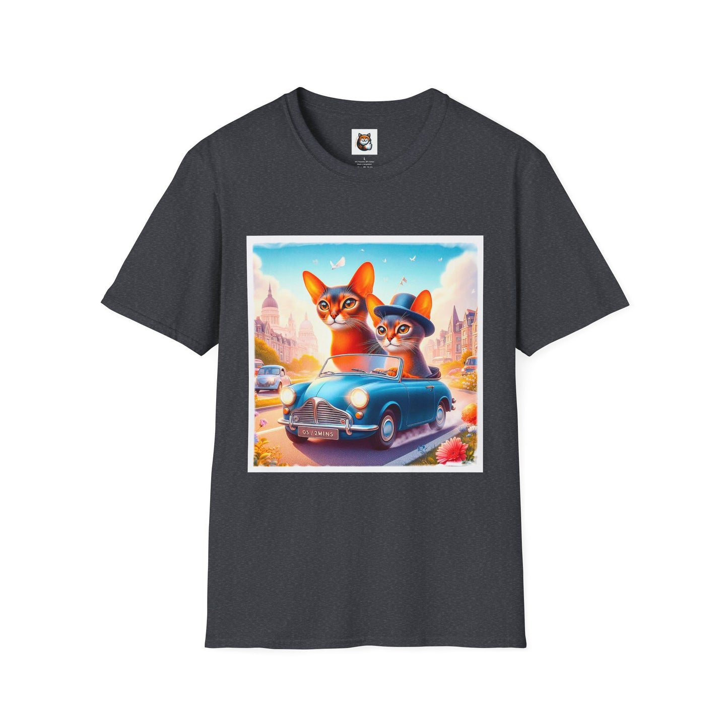 Wacky tiny car Unisex Softstyle T-Shirt