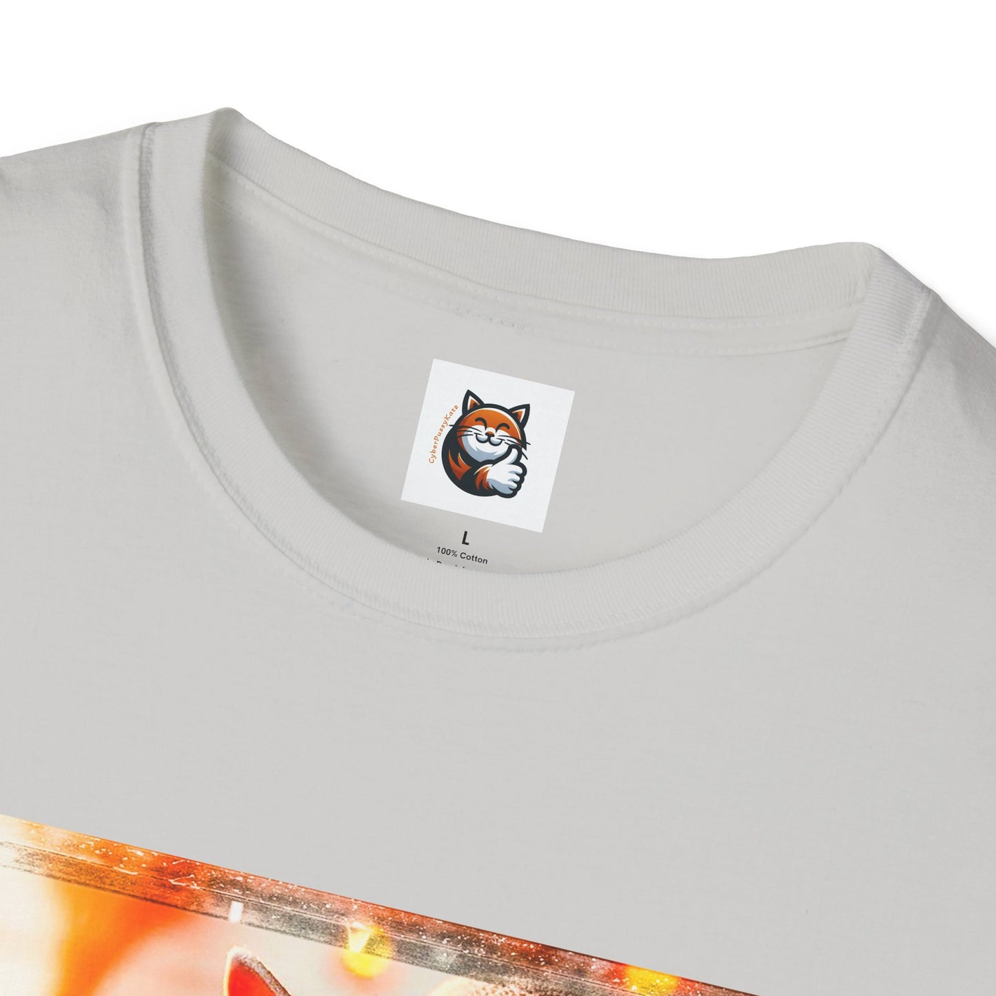 Devon Rex Cat Unisex Softstyle T-Shirt