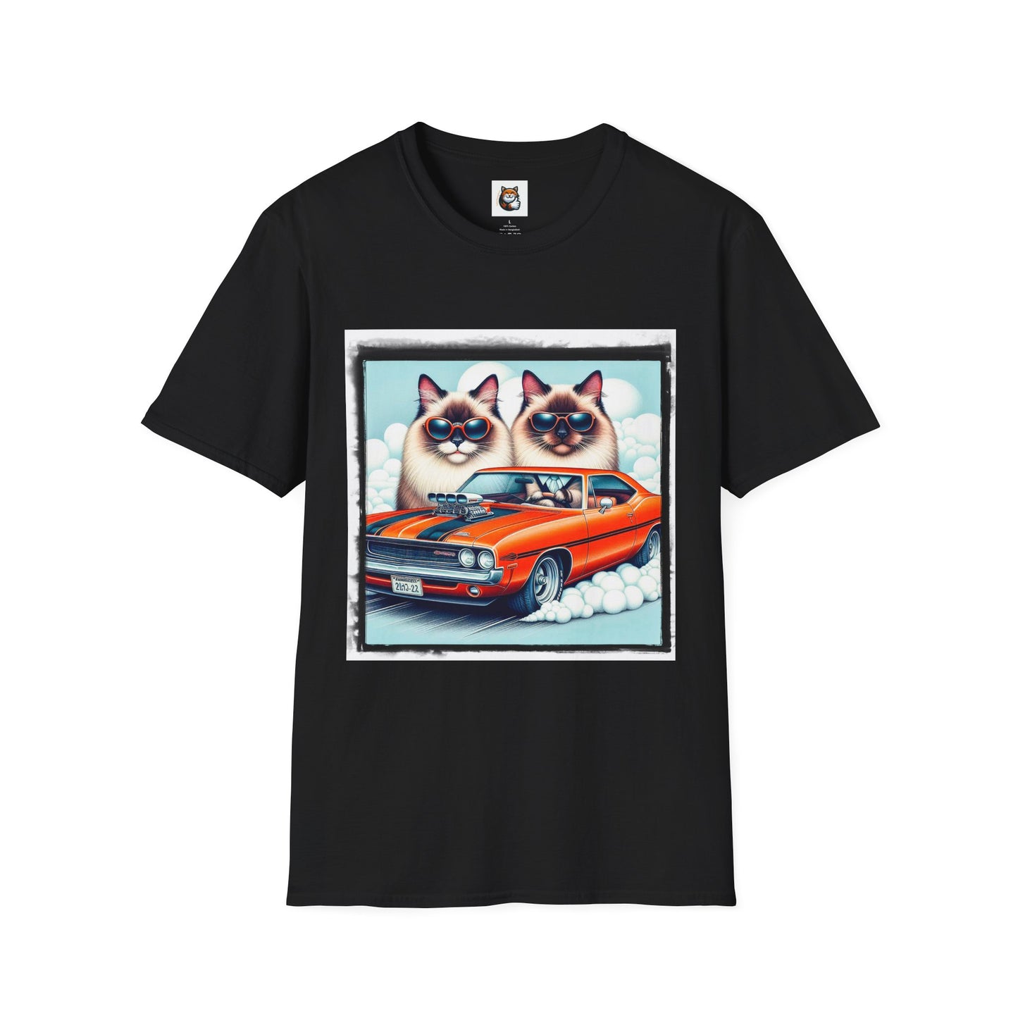 Wacky Birman Unisex Softstyle T-Shirt