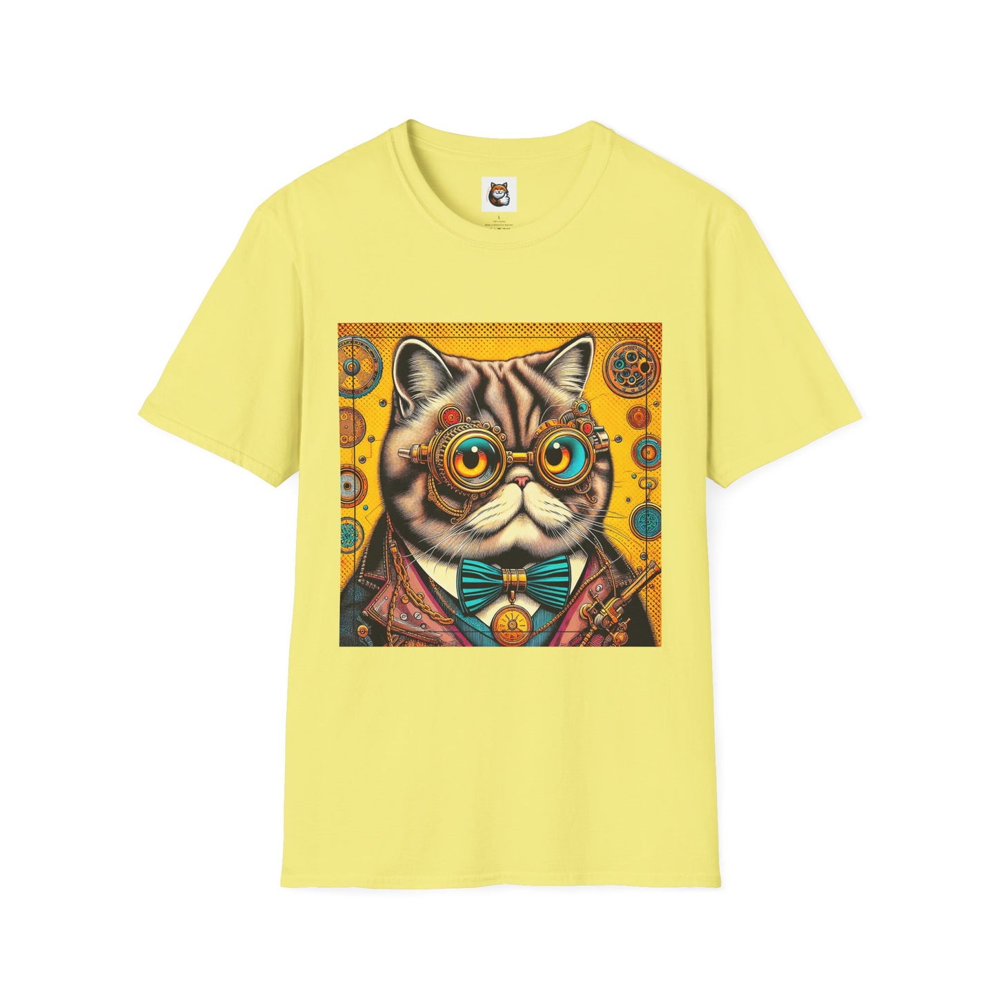 Exotic Shorthair Cat Unisex Softstyle T-Shirt