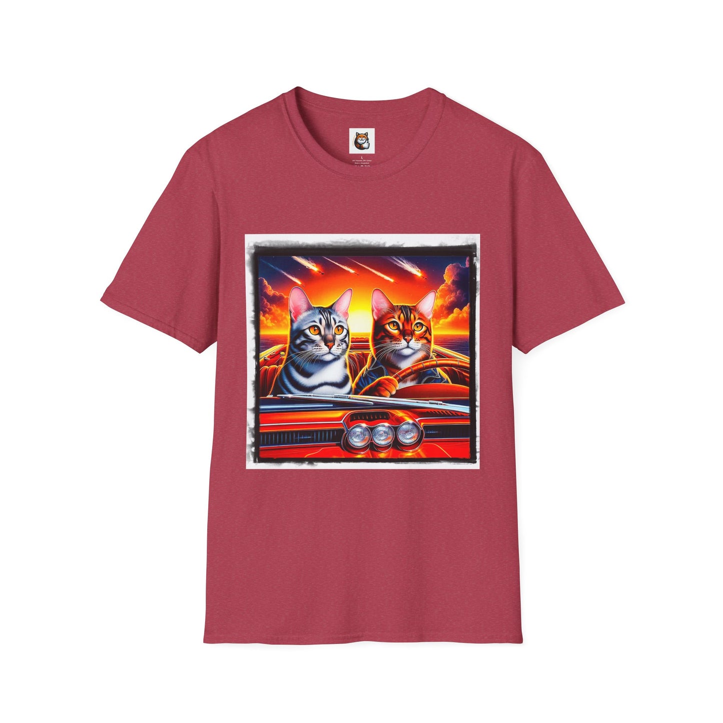 Wacky Bengal Unisex Softstyle T-Shirt