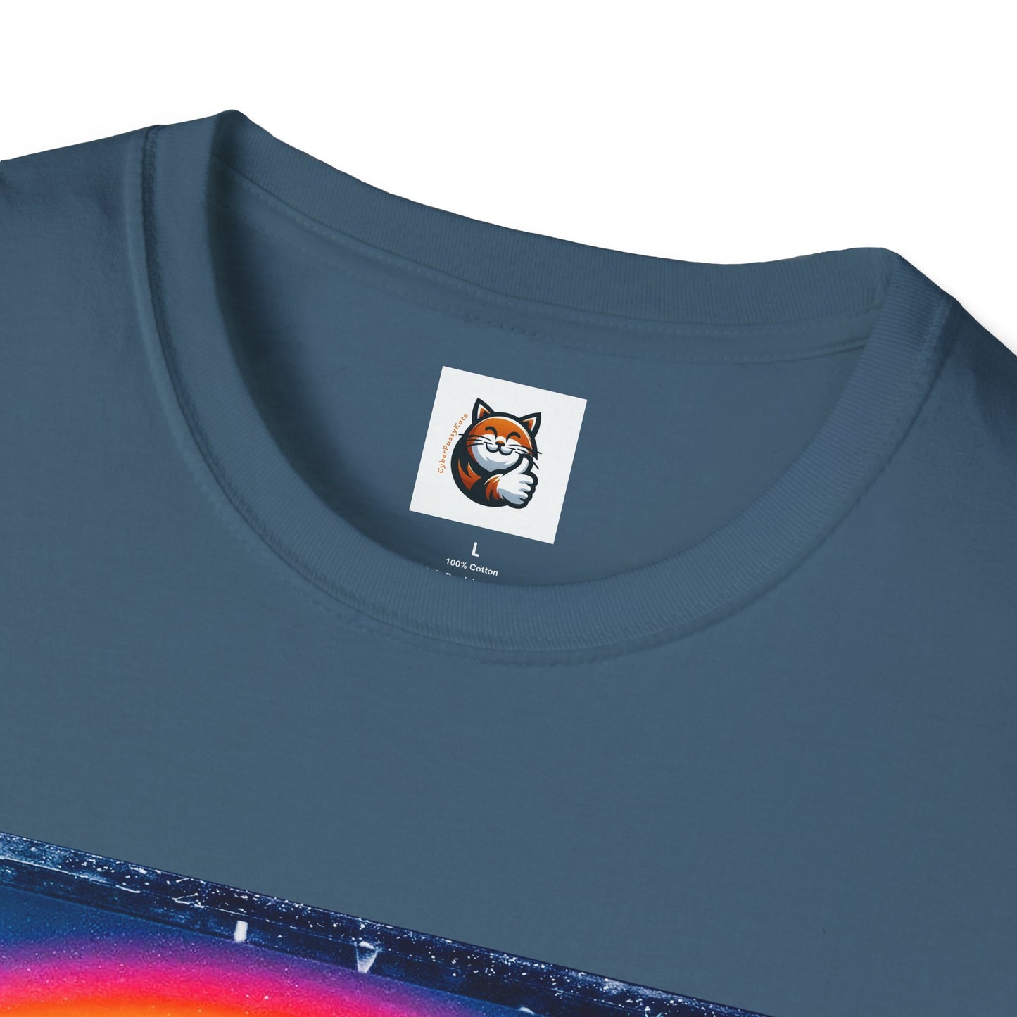 Exotic Shorthair Cat Unisex Softstyle T-Shirt