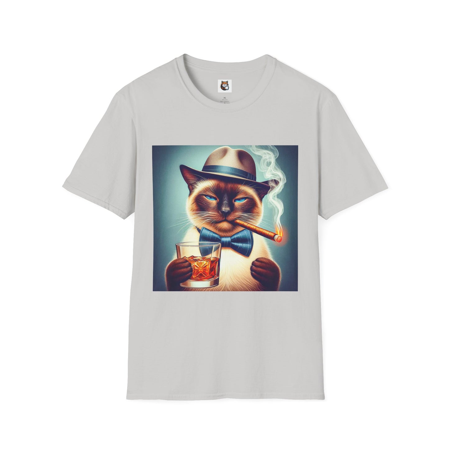 Siamese Cat smoking shirt