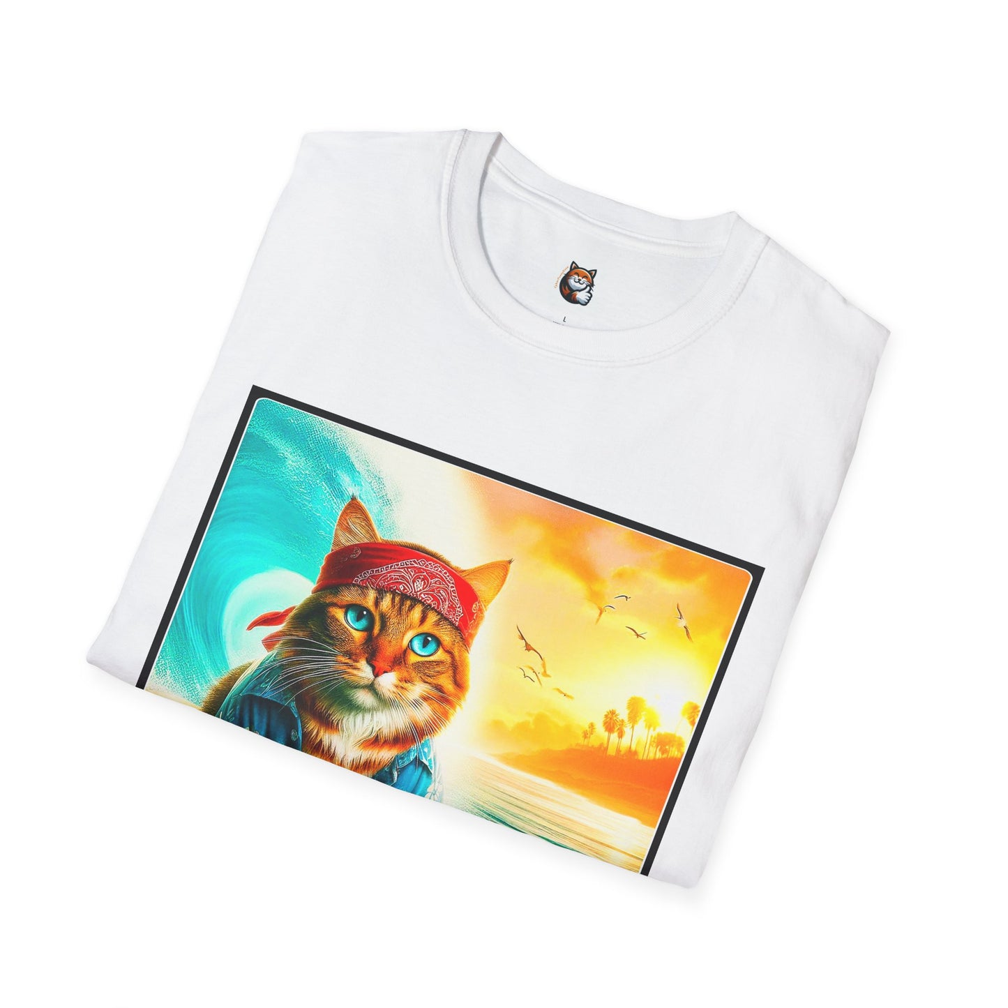 Domestic Cat Unisex Softstyle T-Shirt