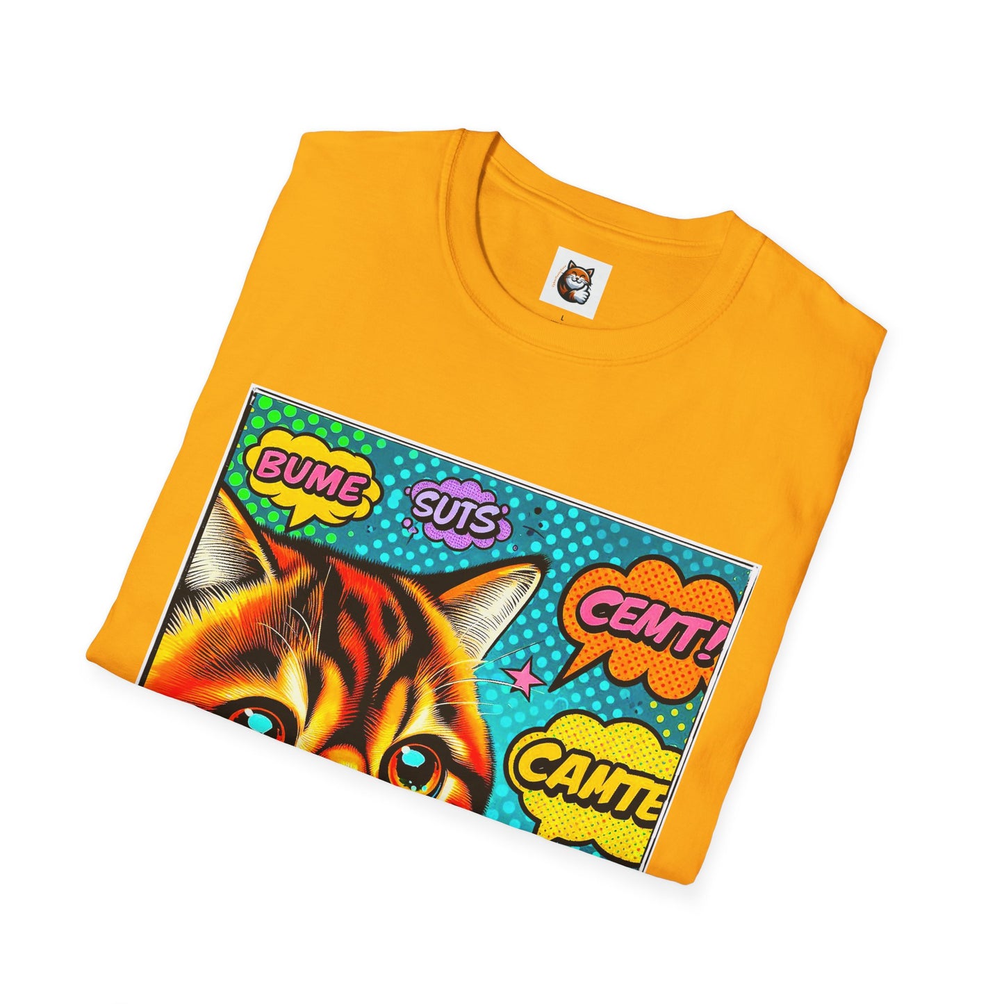 Exotic Shorthair Cat Unisex Softstyle T-Shirt