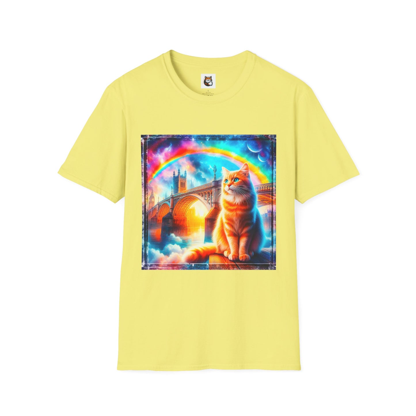 Domestic Cat Unisex Softstyle T-Shirt