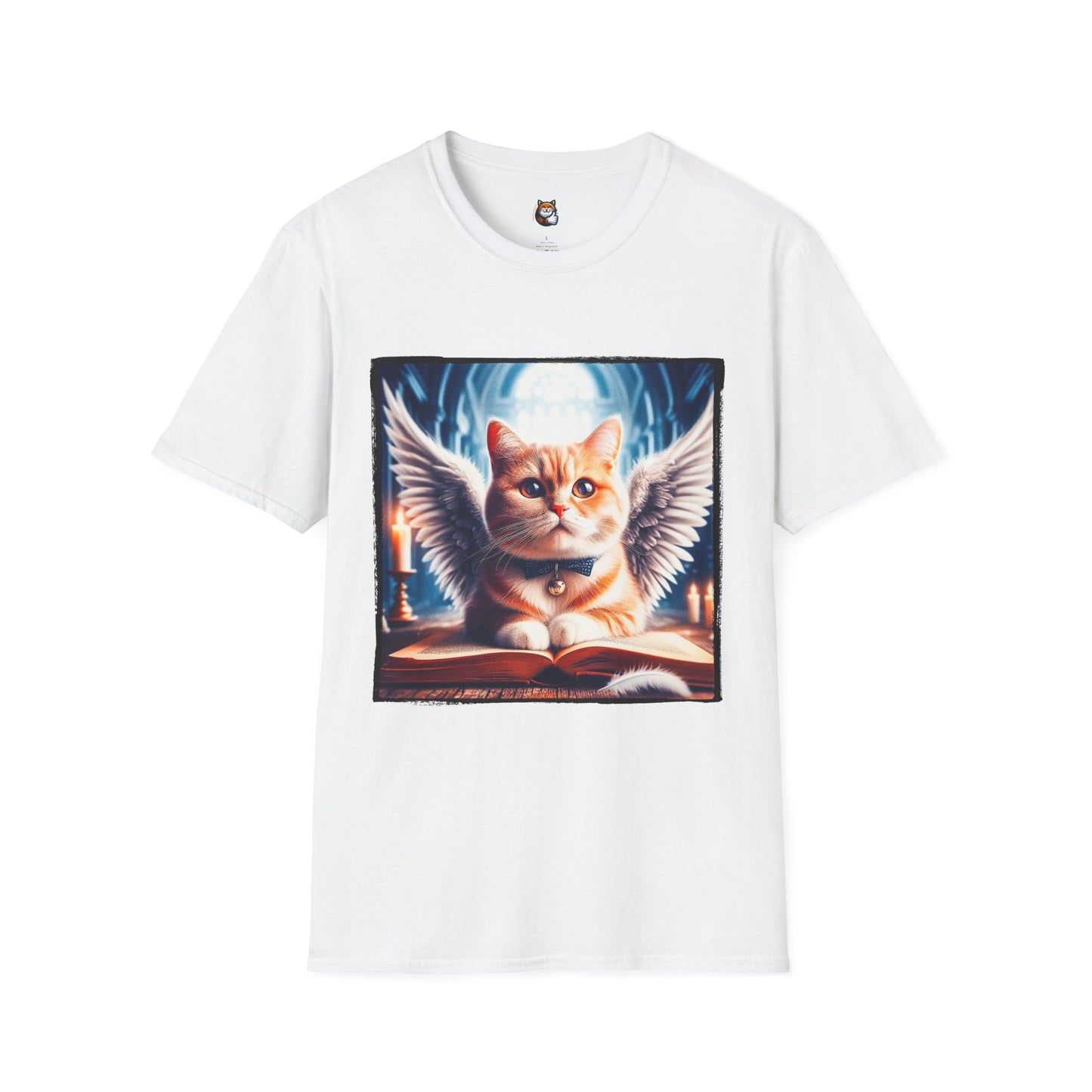 Domestic Cat Angel and clouds T-Shirt
