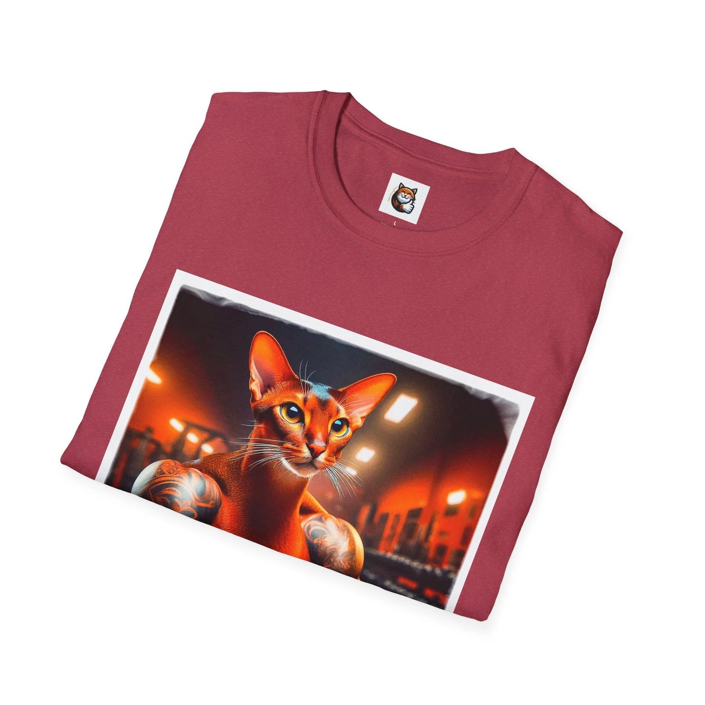 Abyssinian gym trainer Softstyle T-Shirt by Printify