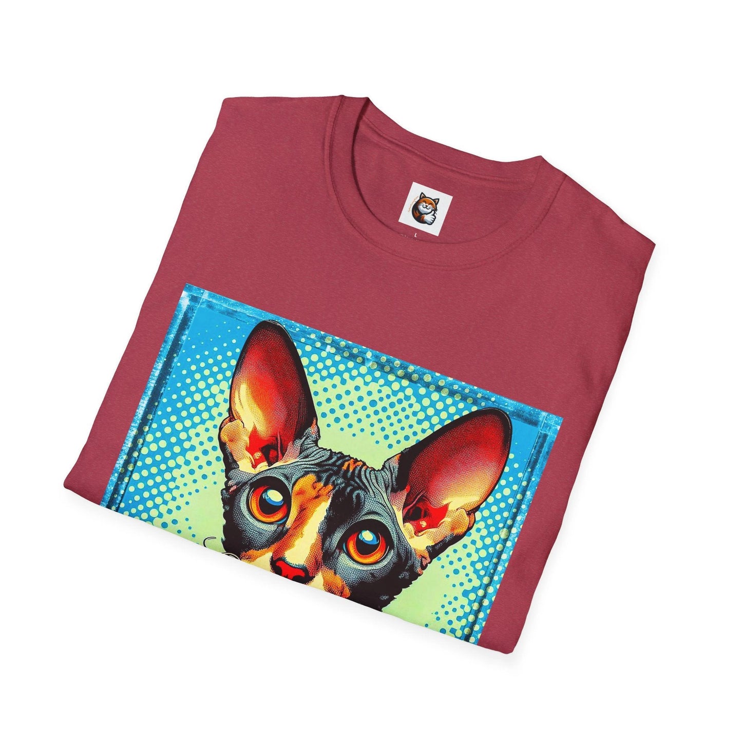 Cornish Rex Cat bow tie cutie T-Shirt by Printify