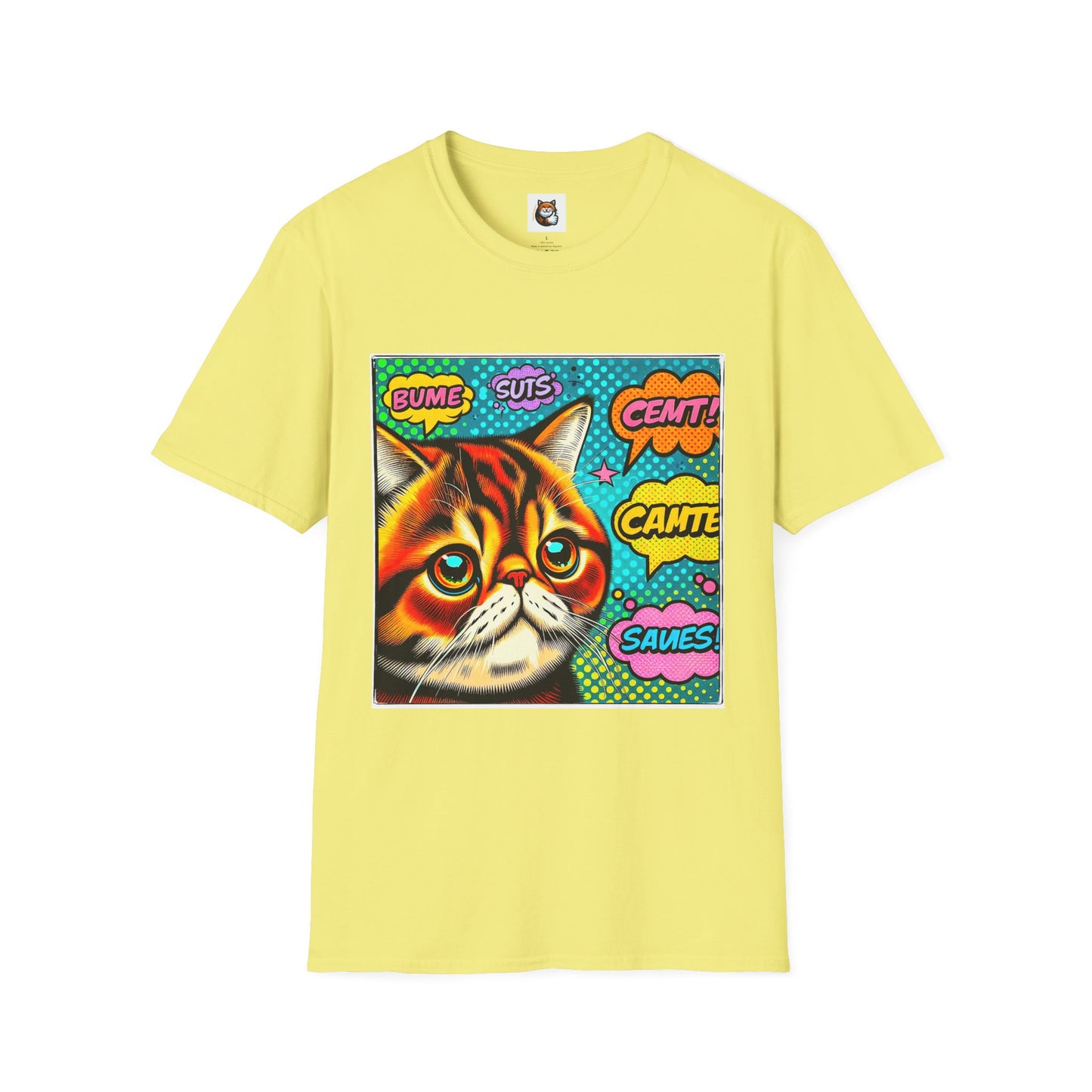 Exotic Shorthair Cat Unisex Softstyle T-Shirt