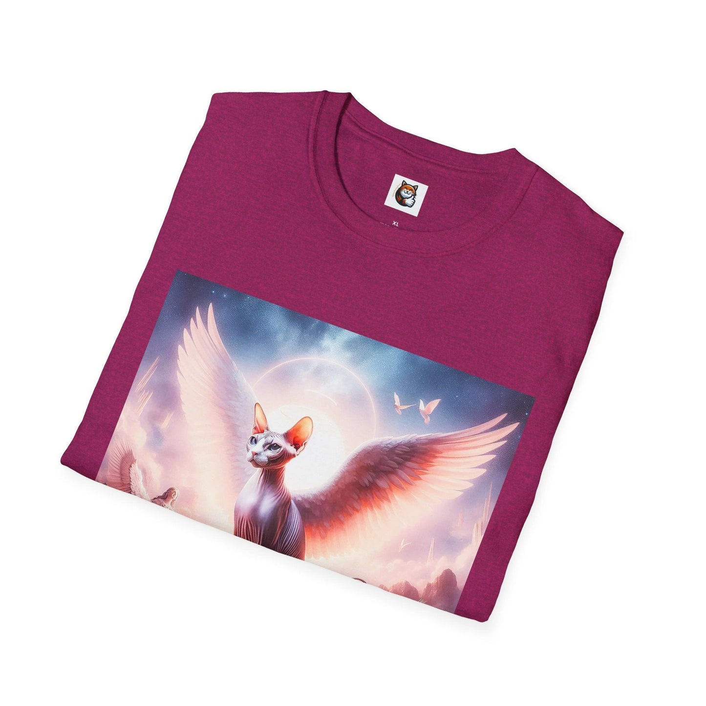 Sphynx Cat Angel wings by Printify
