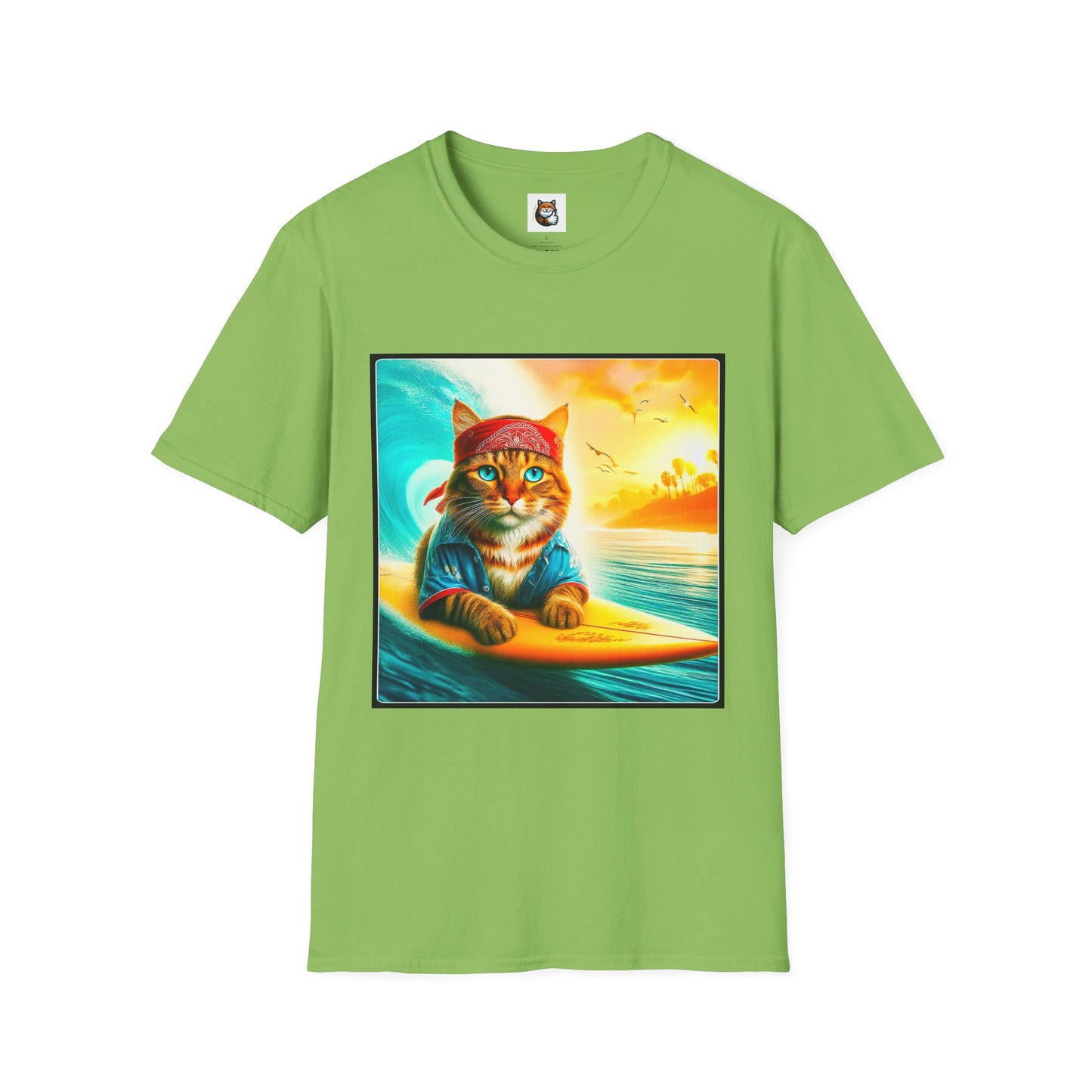 Domestic Cat Unisex Softstyle T-Shirt