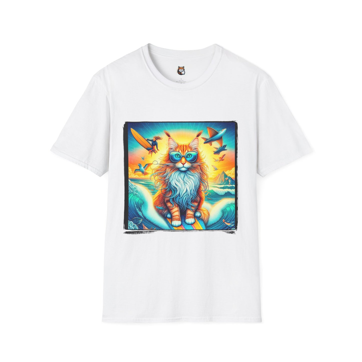 Maine Coon Unisex Softstyle T-Shirt