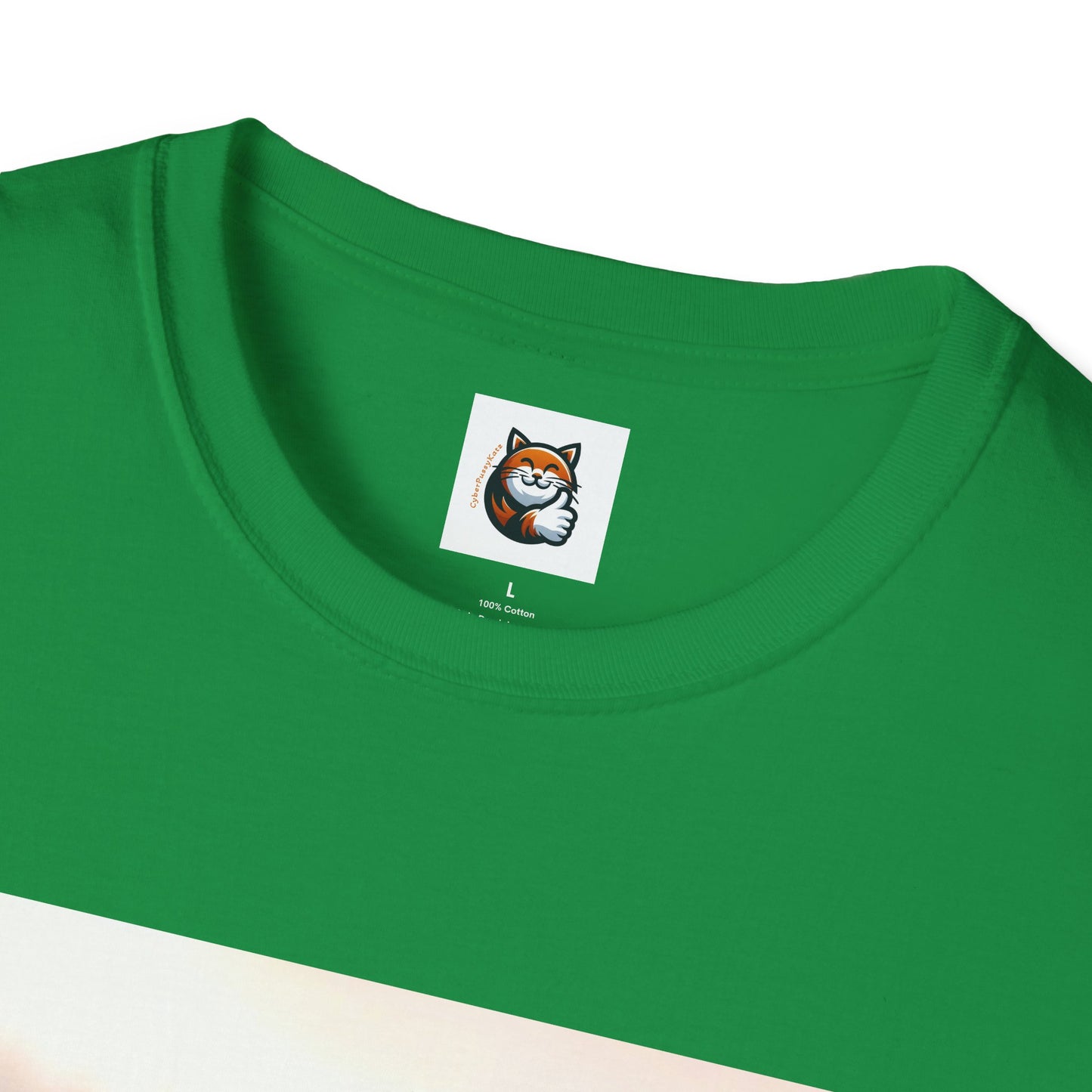 Wacky Persian Cat Unisex Softstyle T-Shirt