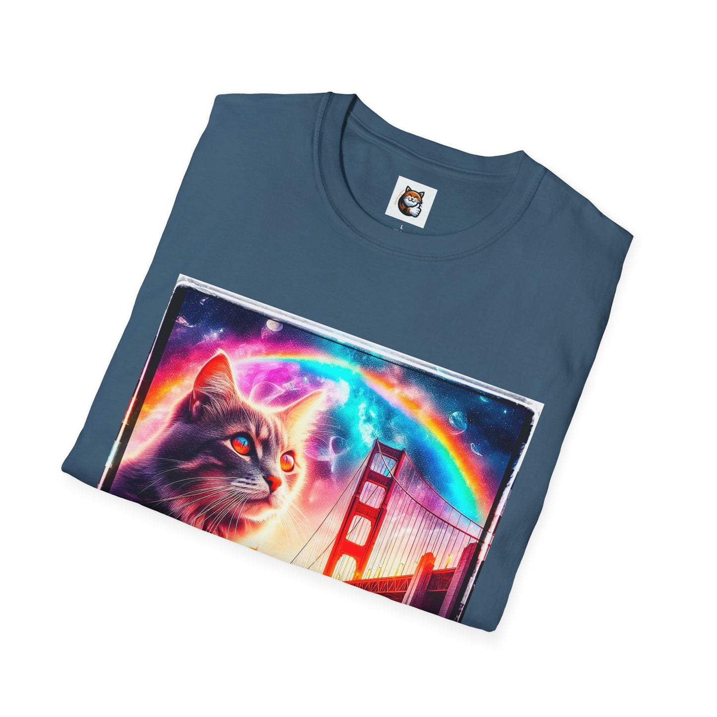 Domestic Cat Unisex Softstyle T-Shirt