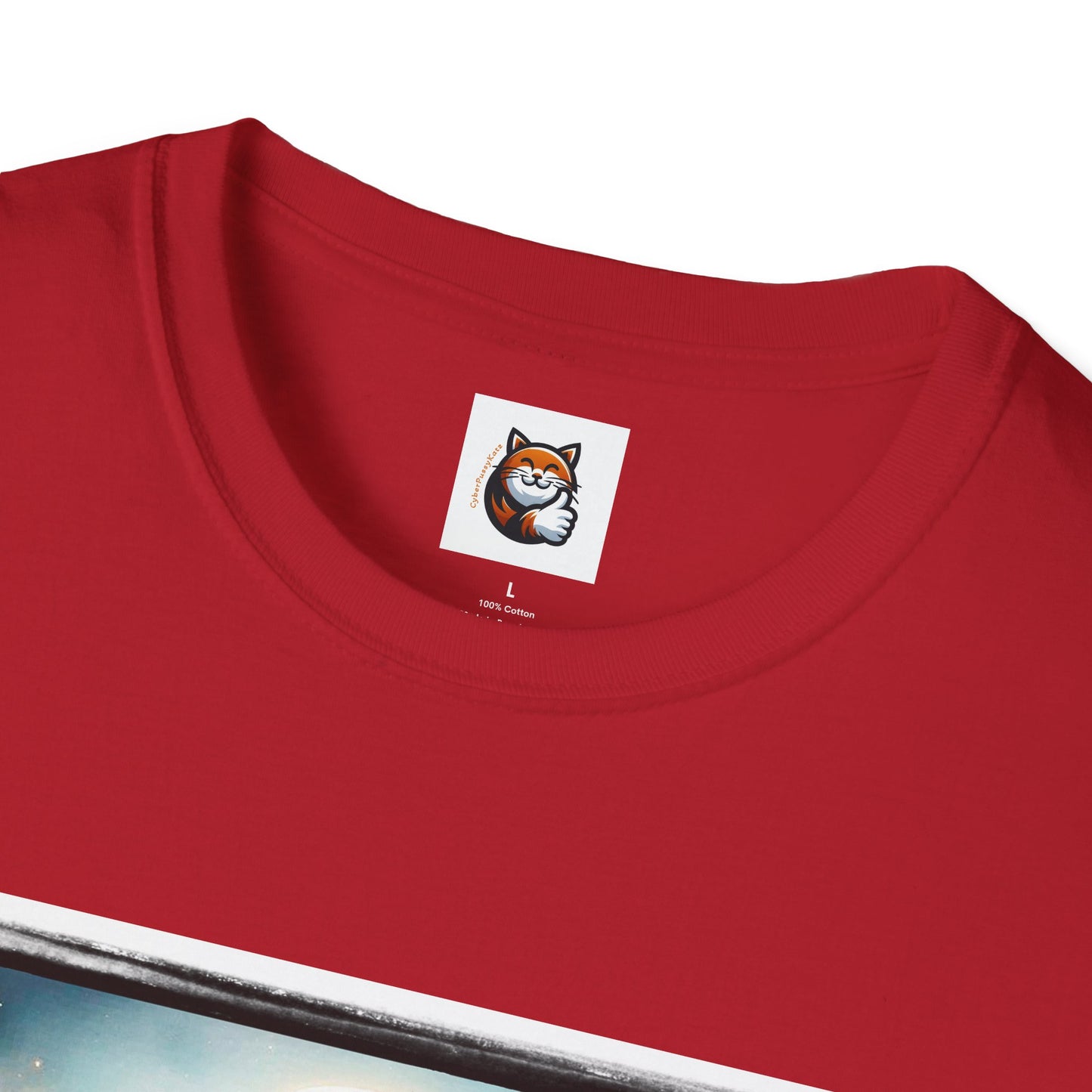 Devon Rex wings Unisex Softstyle T-Shirt