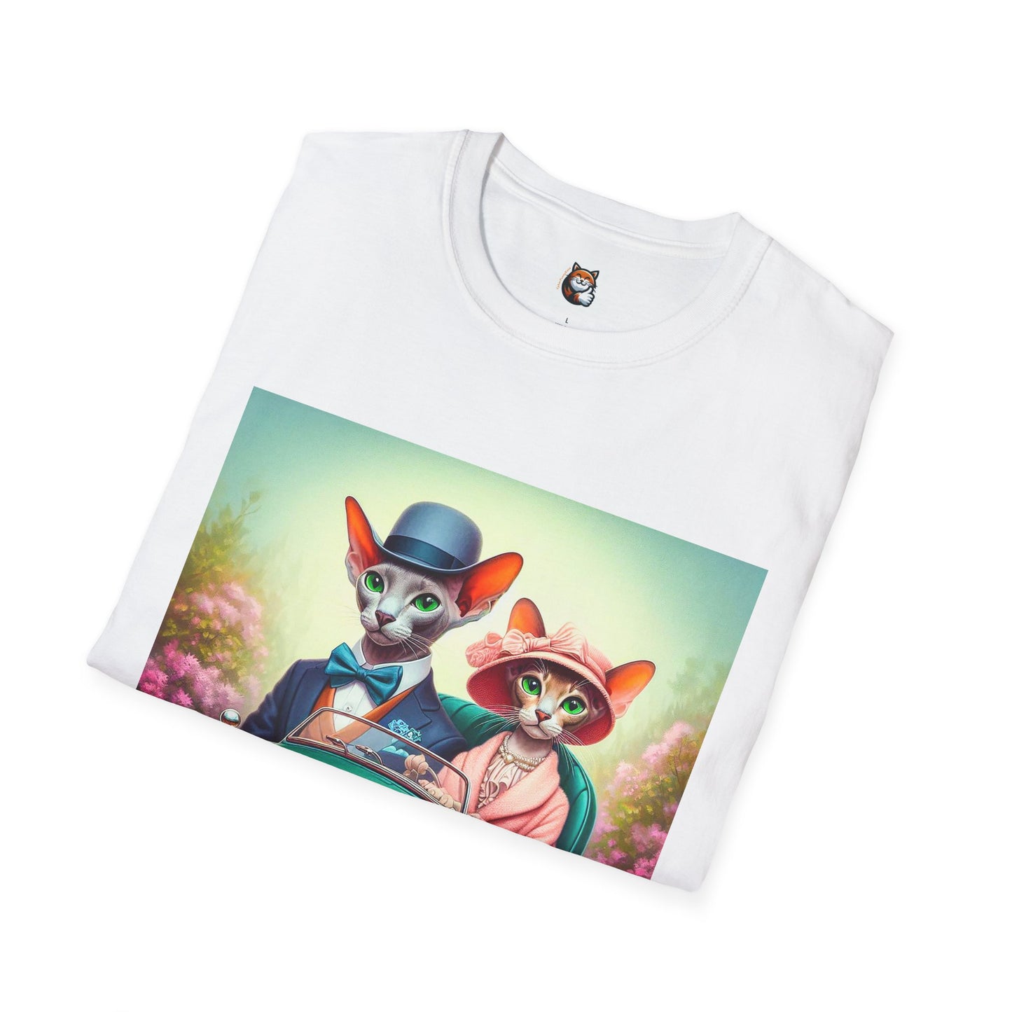 Wacky Oriental Shorthair Unisex Softstyle T-Shirt
