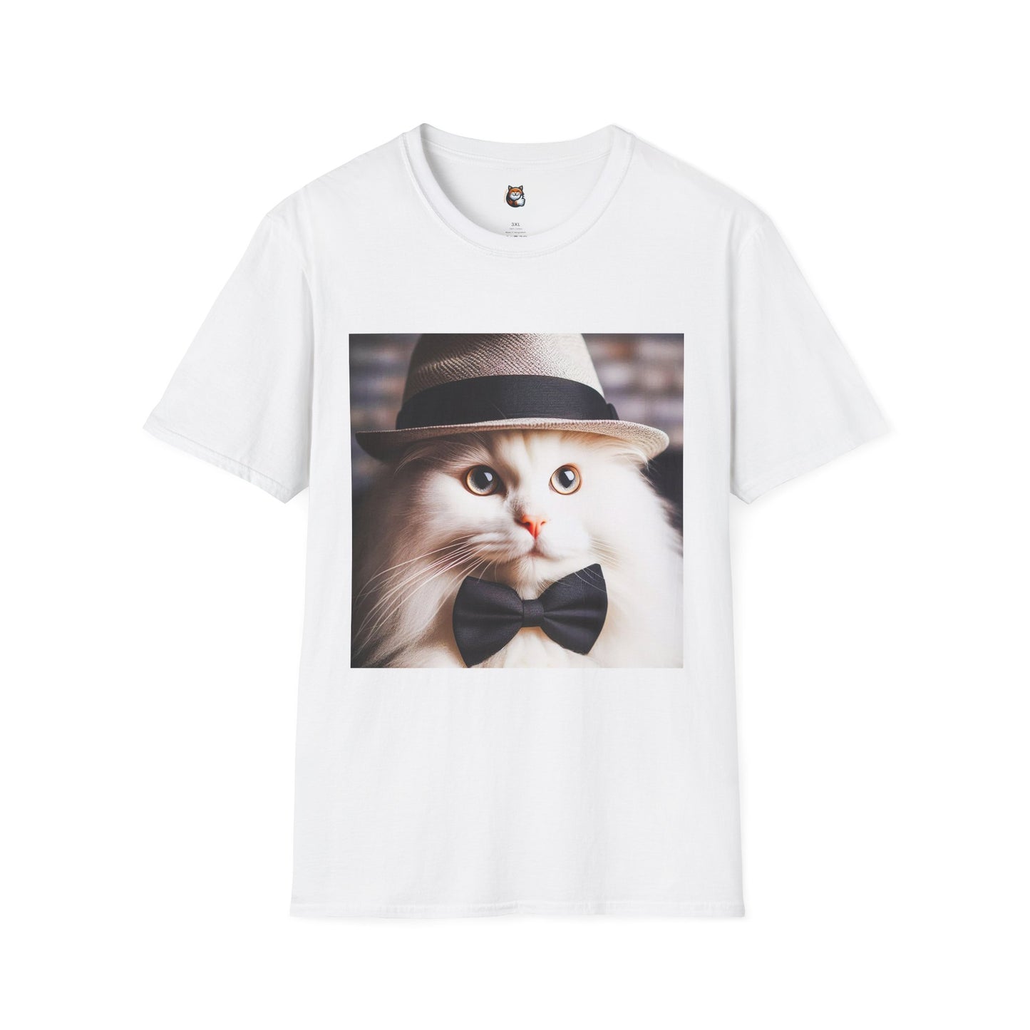 Siberian Cat black bow tie