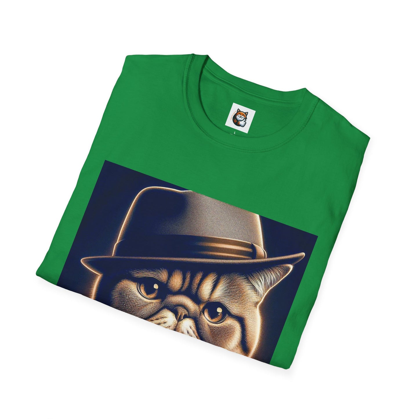 Exotic Shorthair Cat Unisex Softstyle T-Shirt
