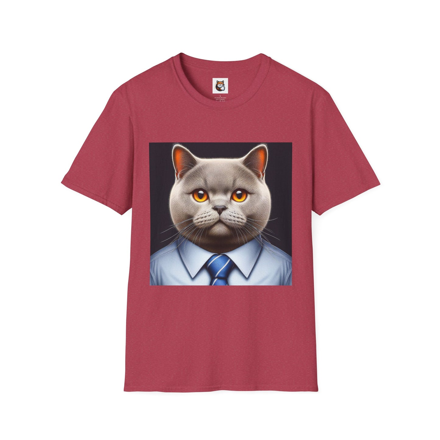 British Shorthair Unisex Softstyle T-Shirt