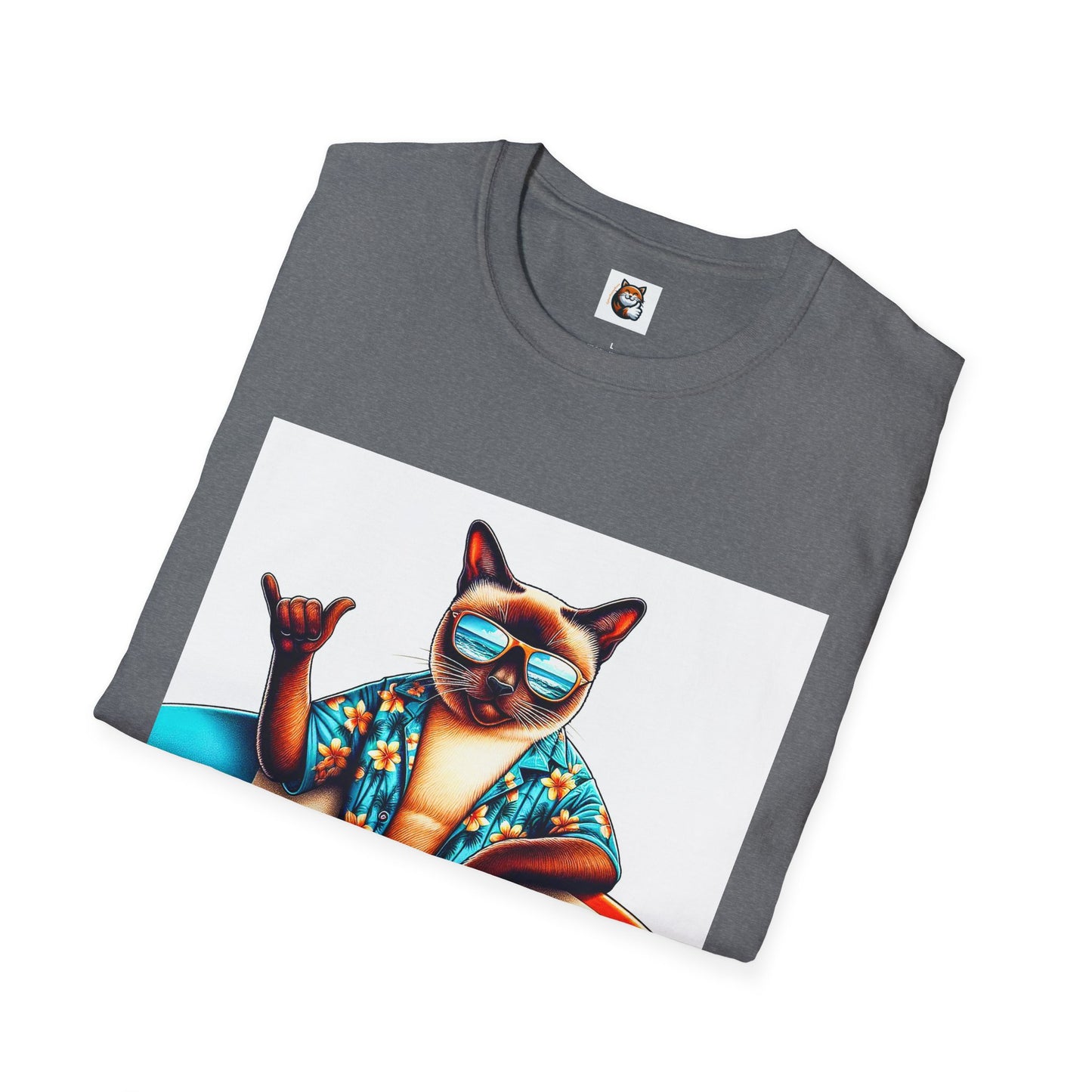 Siamese Cat surfing
