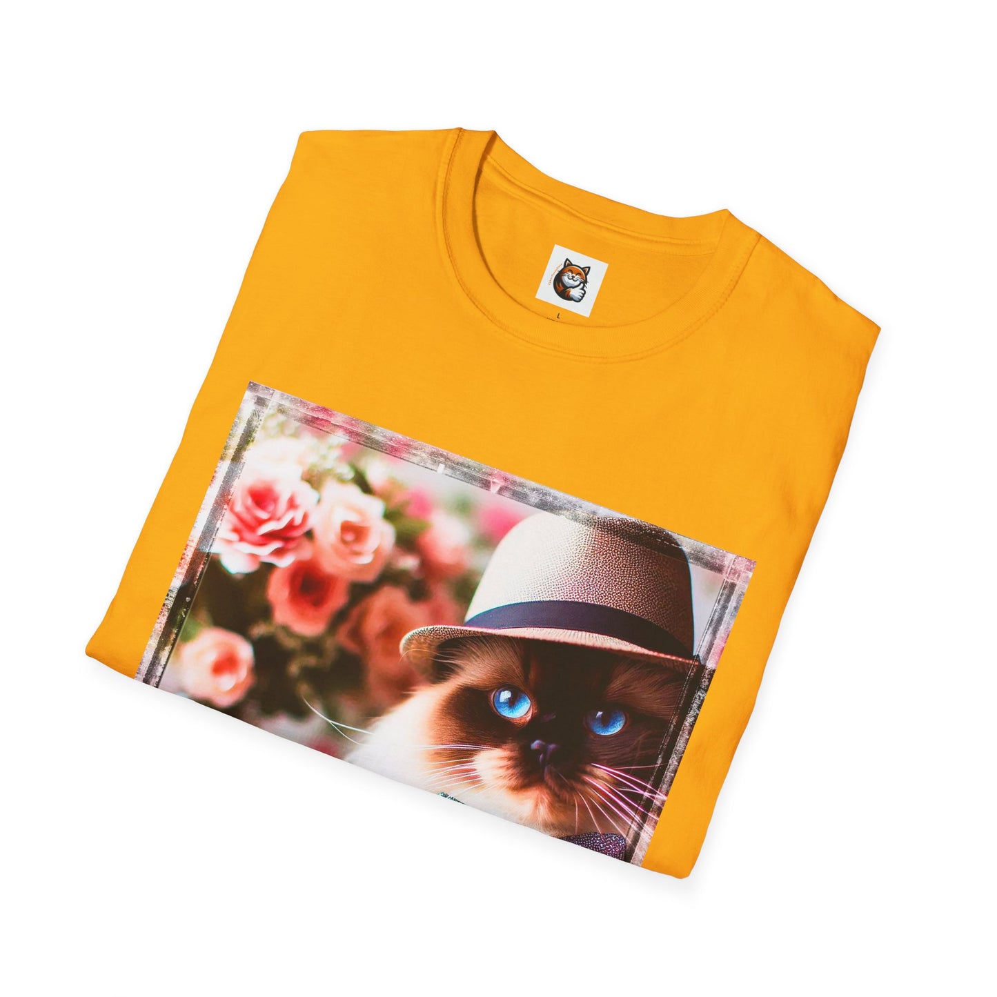 Ragdoll Unisex bow tie and hat T-Shirt