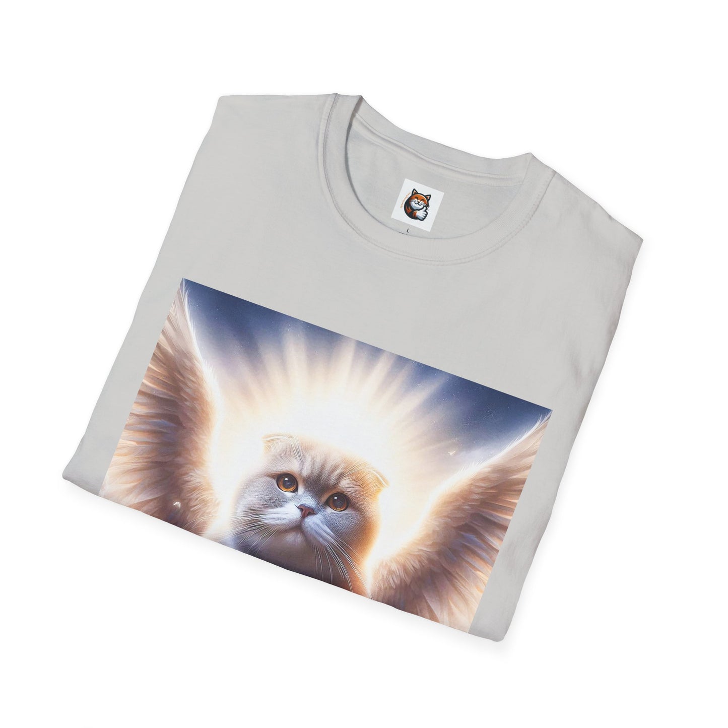 Scottish Fold Cat pretty Angel T-Shirt
