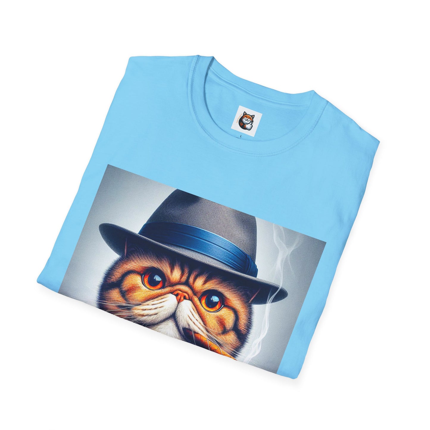 Exotic Shorthair Cat Unisex Softstyle T-Shirt