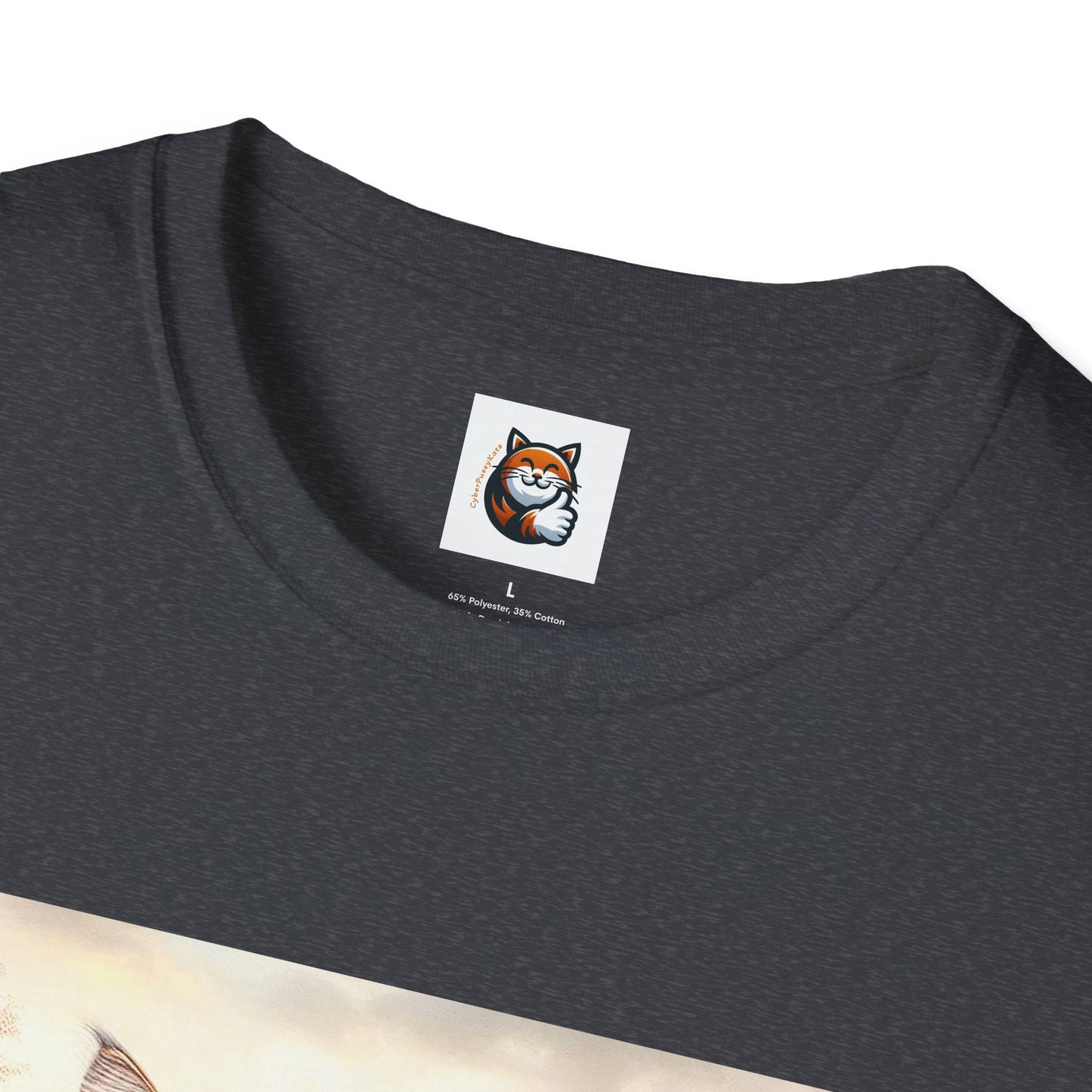 Wacky Norwegian Forest Cat Unisex Softstyle T-Shirt