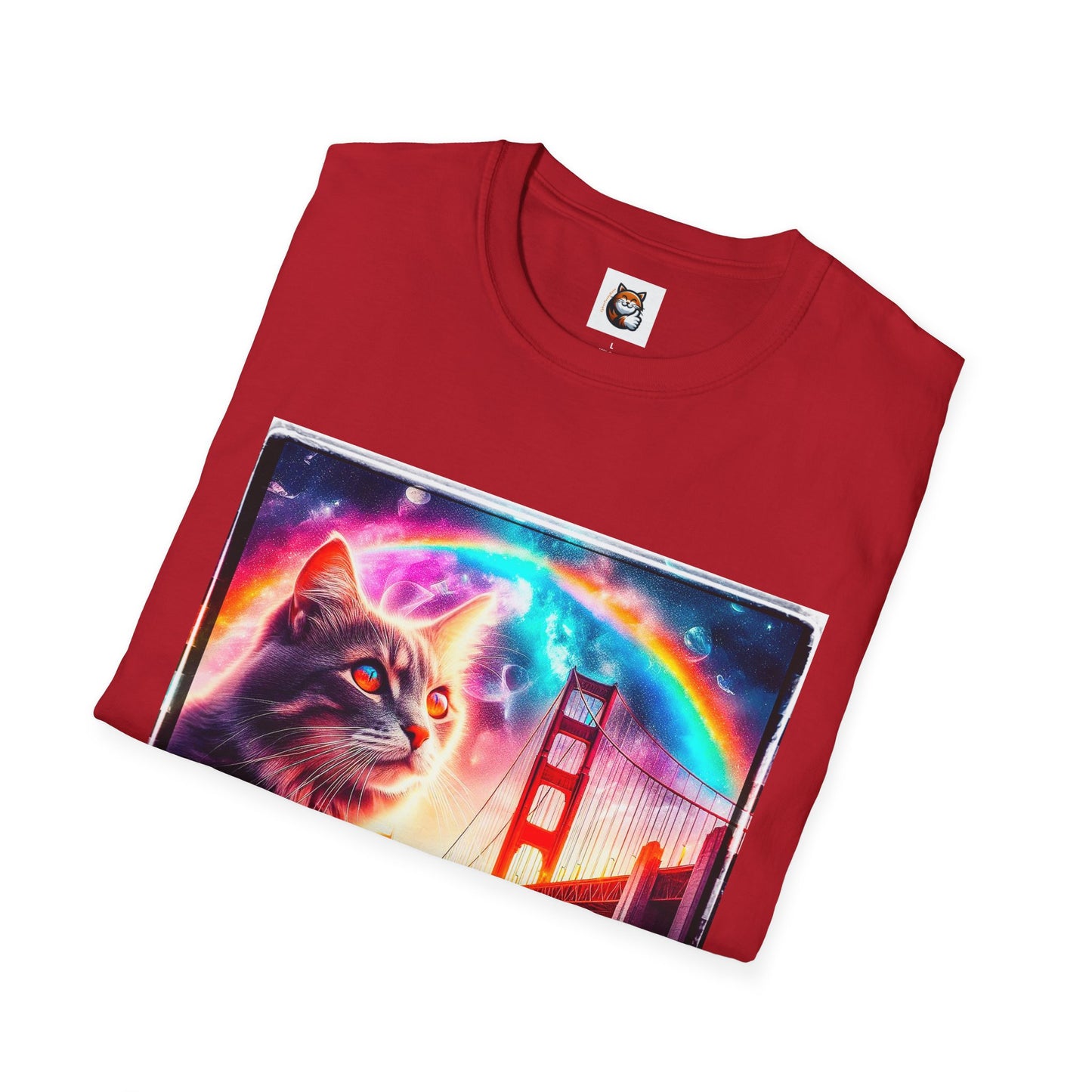 Domestic Cat Unisex Softstyle T-Shirt