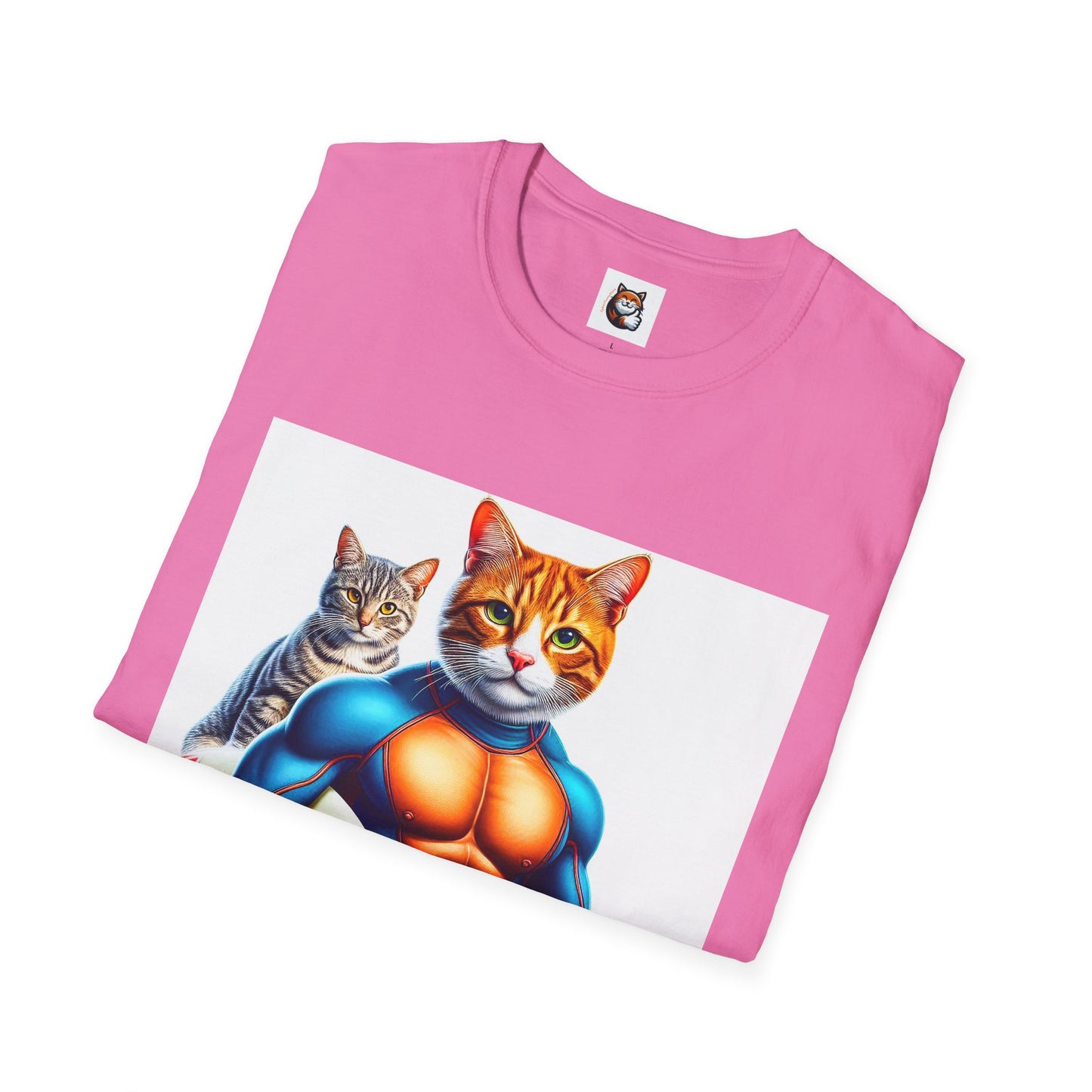Domestic Cat Unisex Surfer T-Shirt