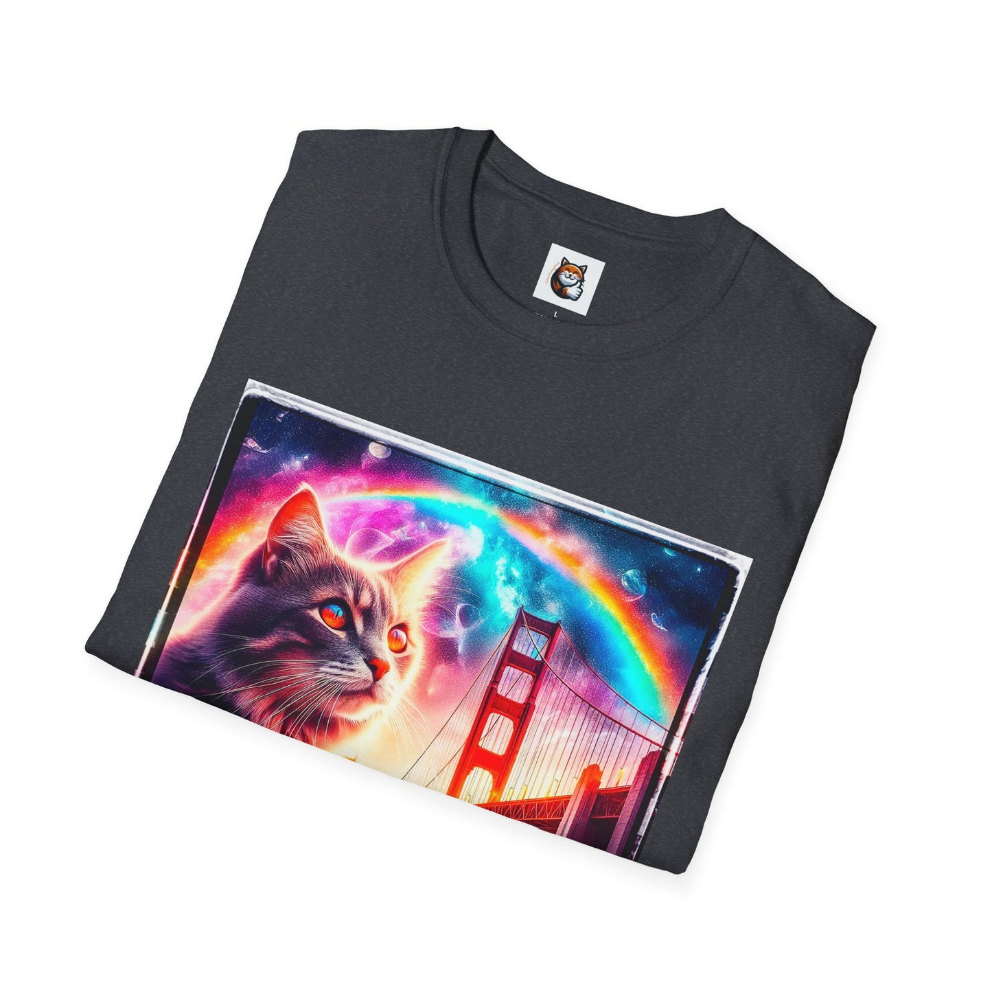 Domestic Cat Unisex Softstyle T-Shirt