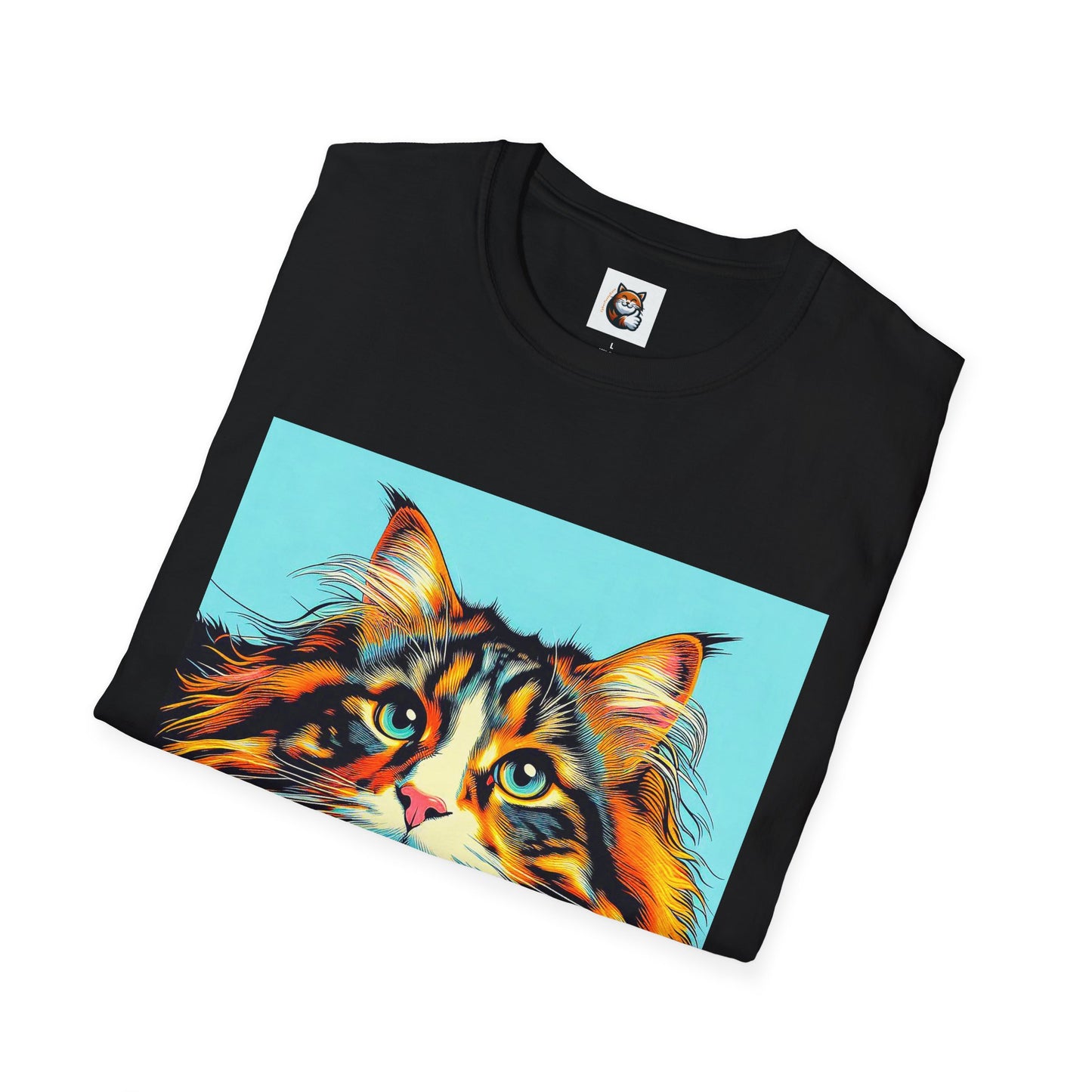 Norwegian Forest Cat Unisex Softstyle T-Shirt