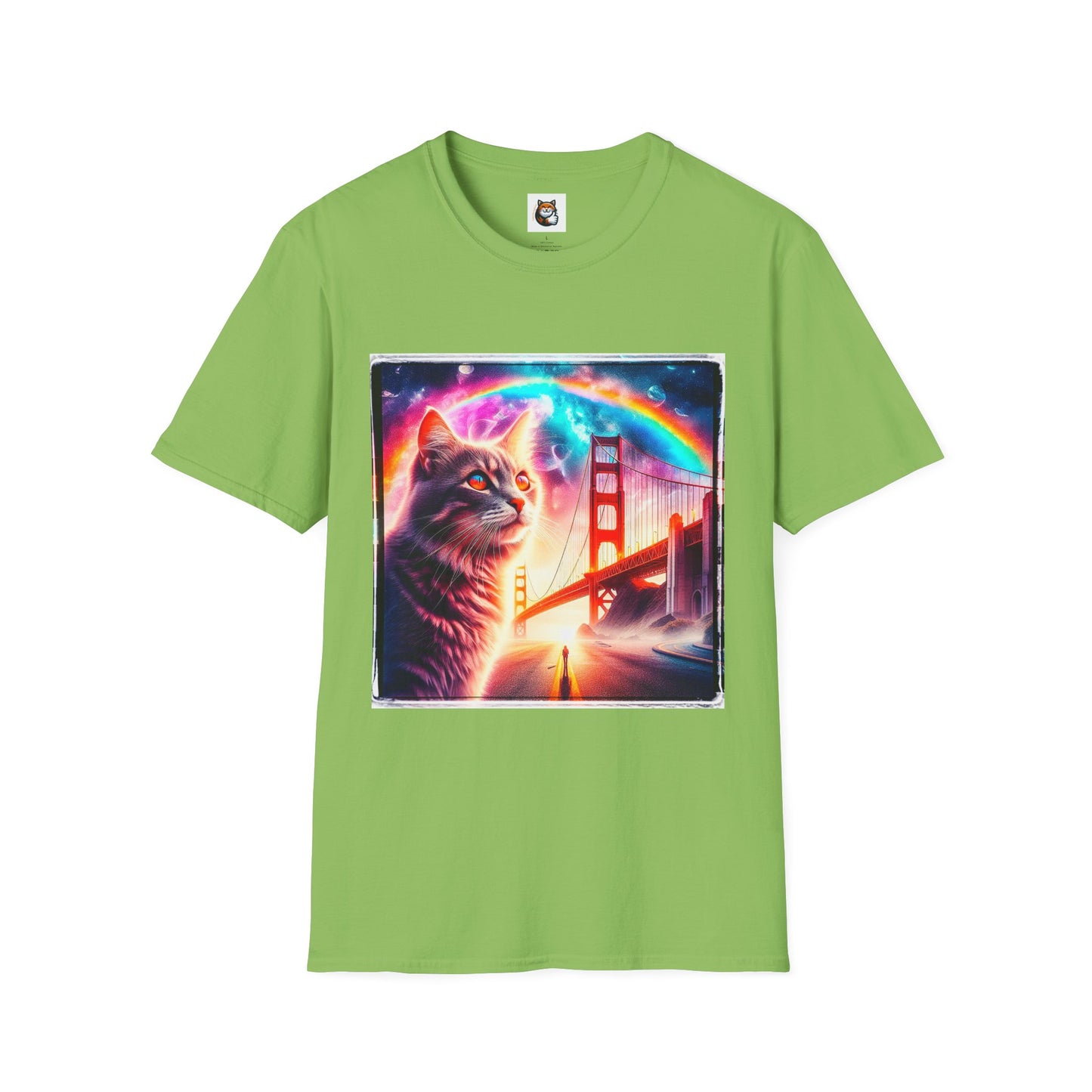 Domestic Cat Unisex Softstyle T-Shirt