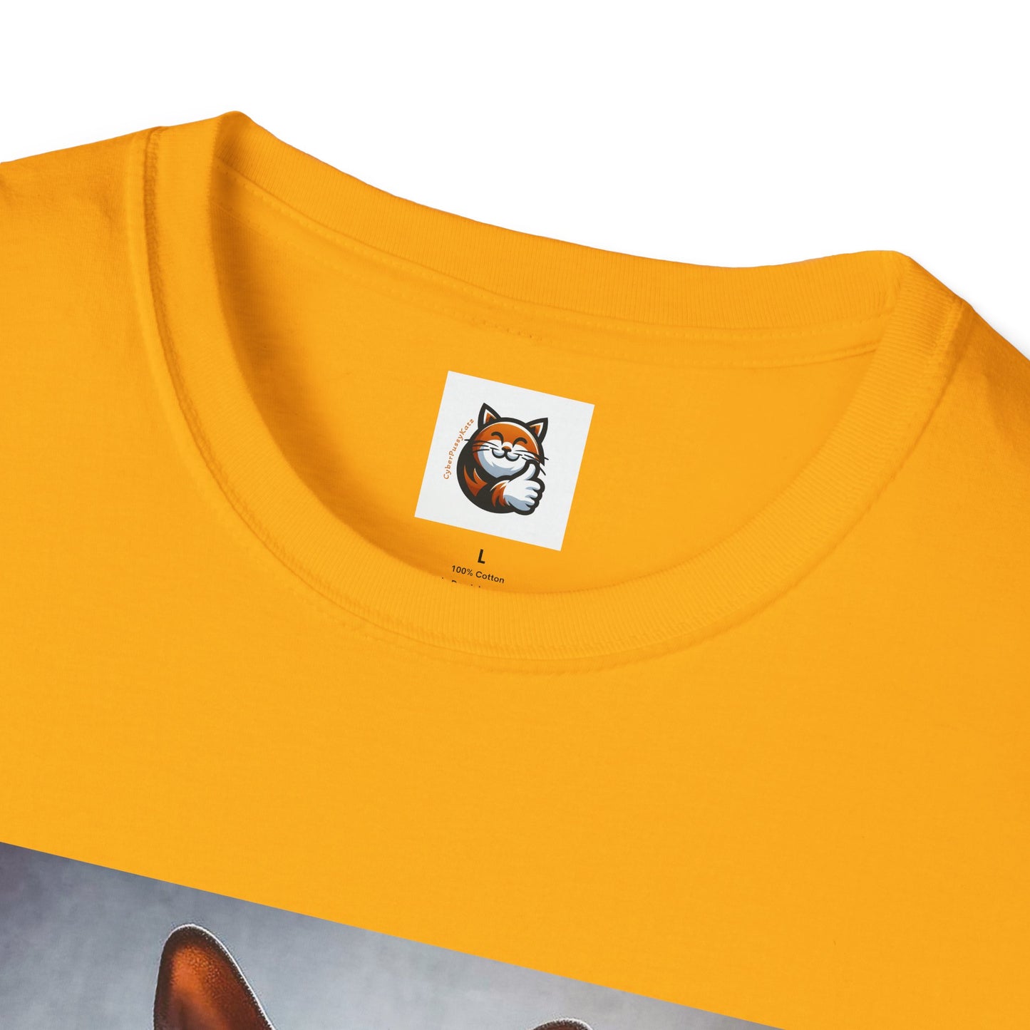 Devon Rex Cat Unisex Softstyle T-Shirt