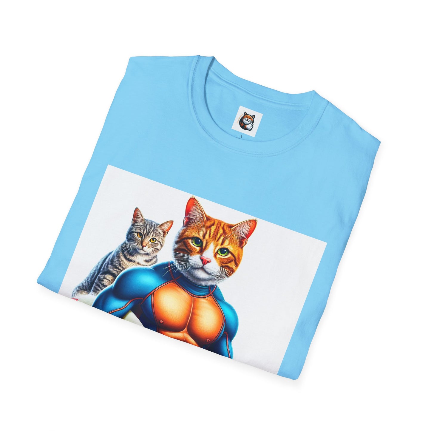 Domestic Cat Unisex Surfer T-Shirt