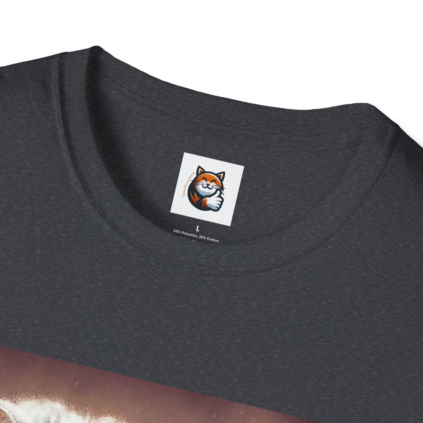 Wacky Selkirk Rex Cat T-Shirt angry couple